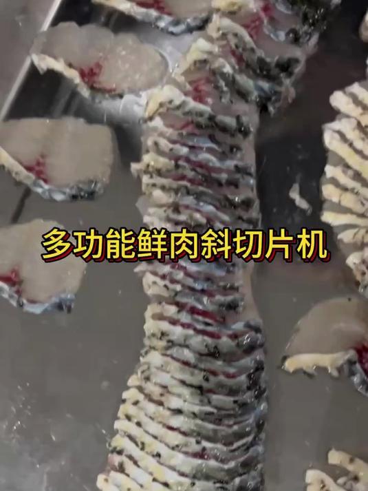 多功能斜切鲜肉片机