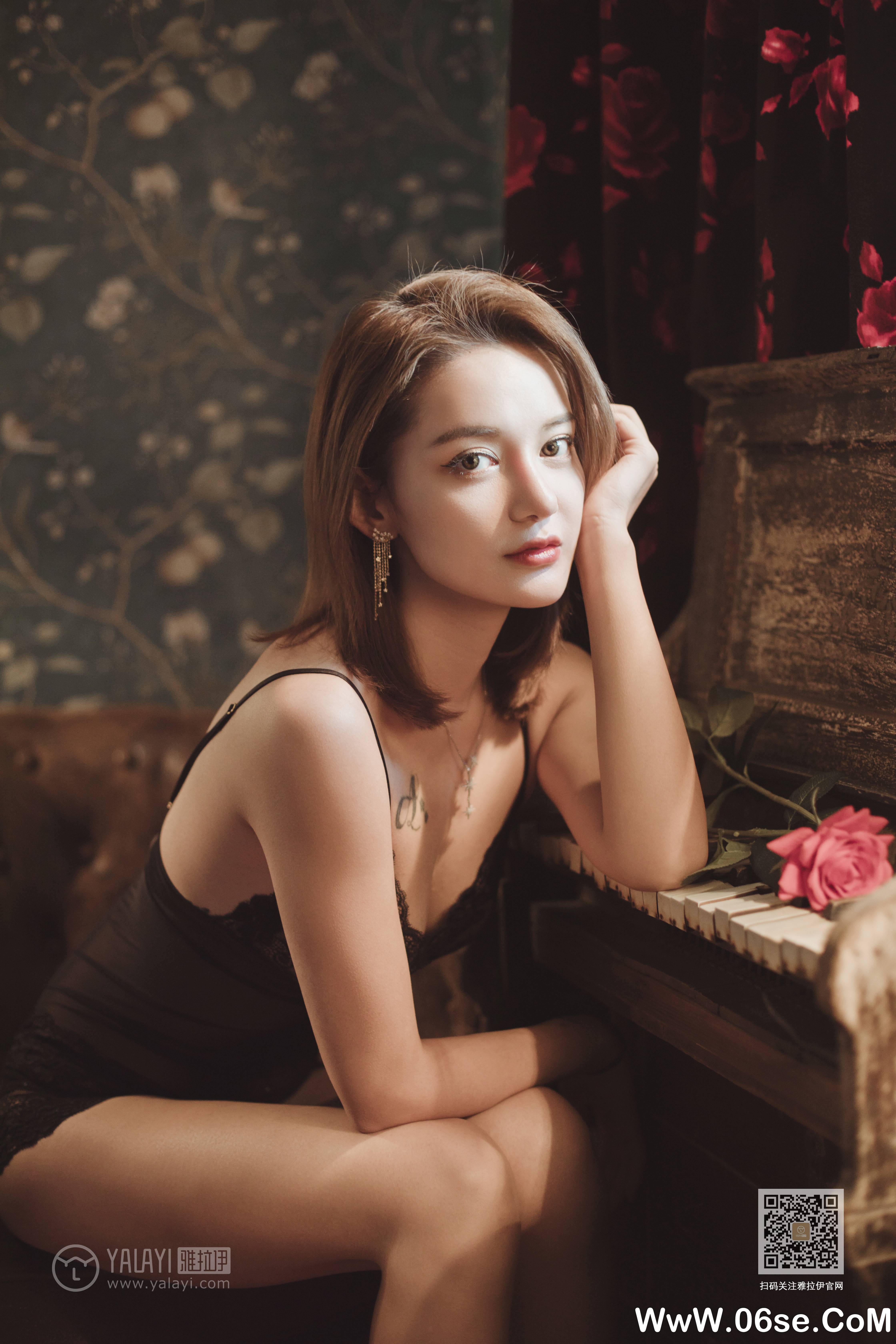 图片[6]-[YALAYI雅拉伊] 2020.01.13 NO.519 刘子炀《绿里蔷薇》[46P+1P743M]-六色网