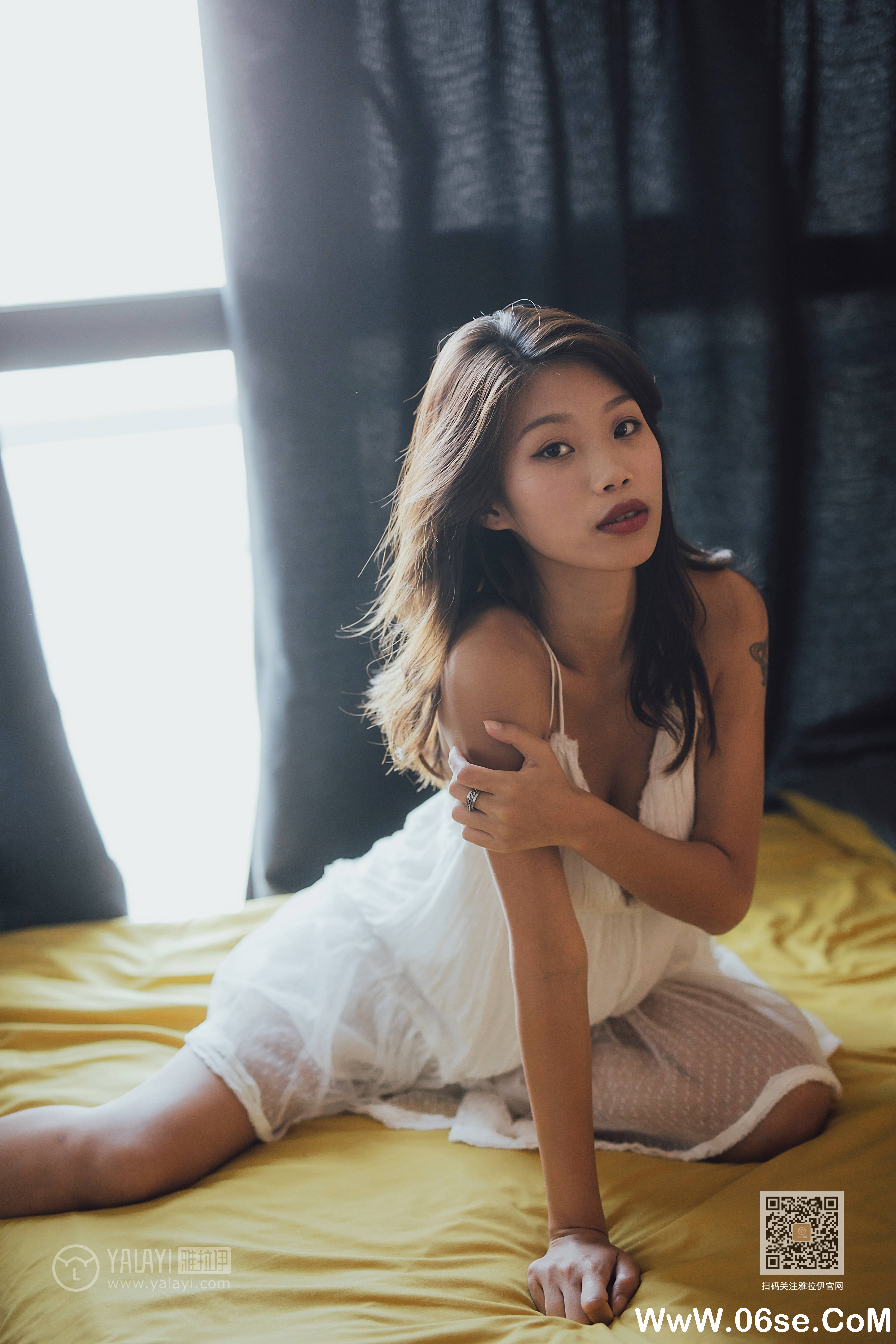 图片[6]-[YALAYI雅拉伊] 2020.01.17 NO.523 静初《薄纱雾绕》[47P+1P656M]-六色网