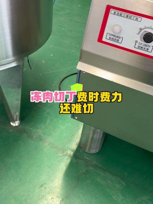 三维冻肉切丁机 牛肉粒切粒机 鲜牛肉切肉丁机 五花肉切块机