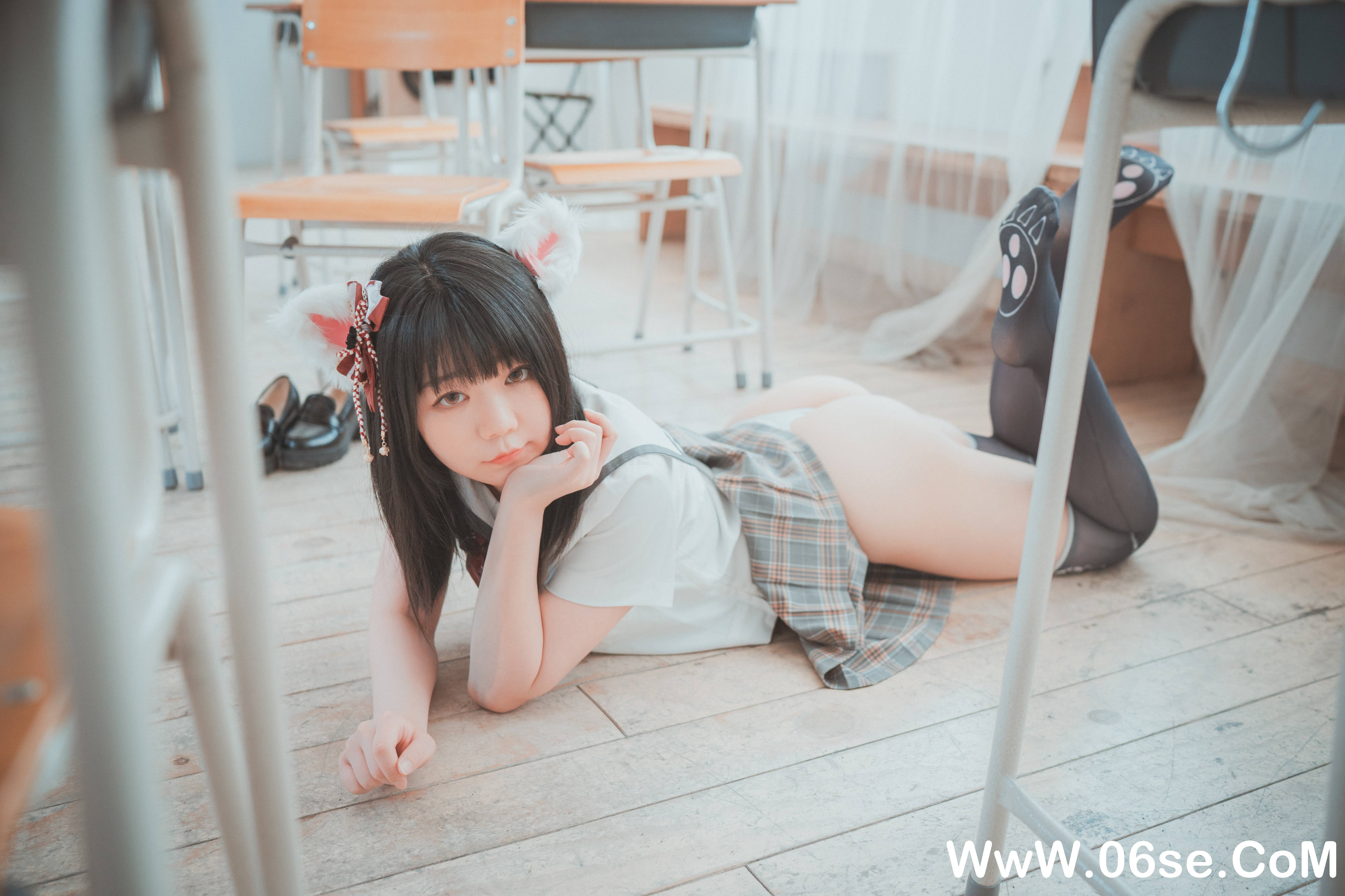 图片[22]-DJAWA – NO.071 Cat girl does not take classes [23P200M]-六色网