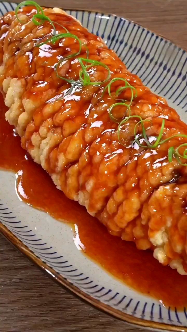 孩子不爱吃你做的饭,做个酸甜可口的糖醋松子鱼,看见追着你要吃饭