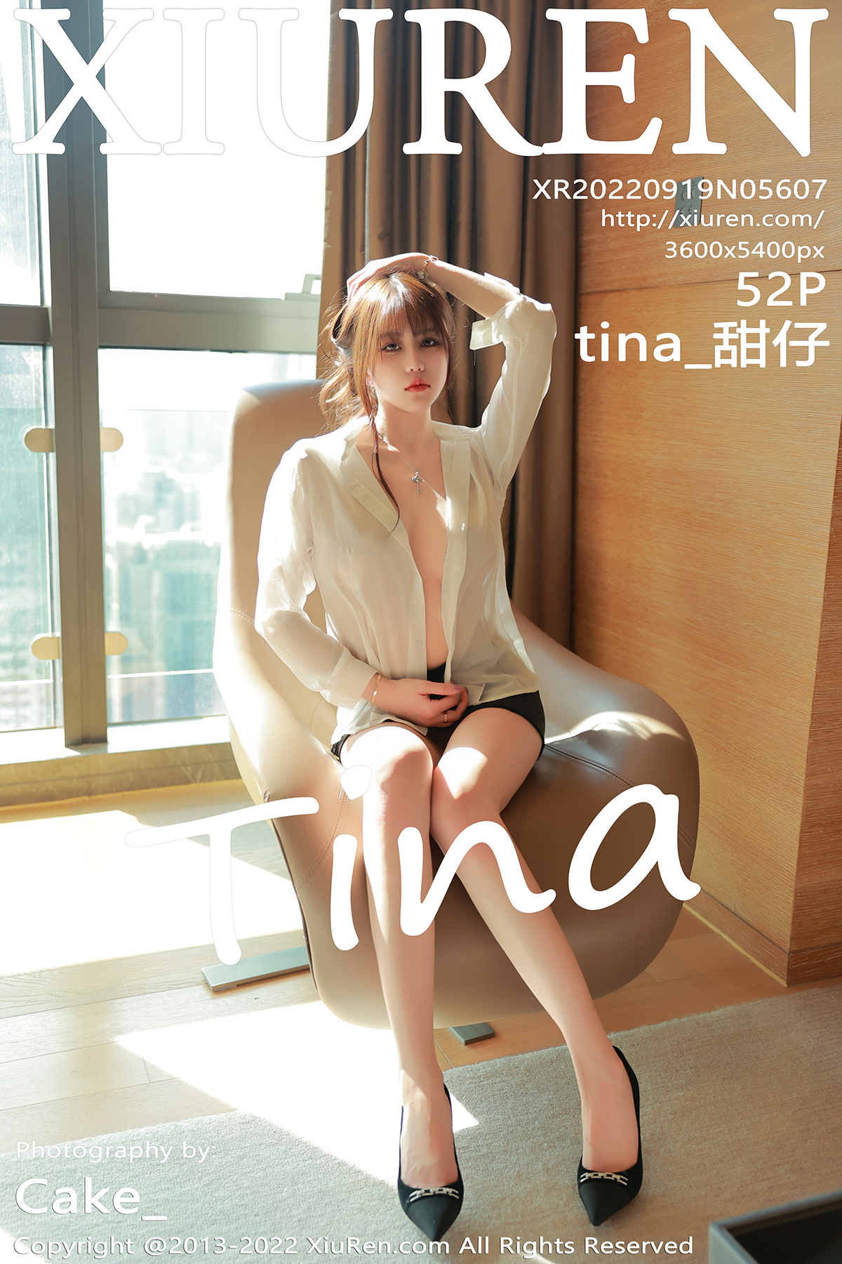 【XiuRen秀人网】2022.09.19 Vol.5607 tina_甜仔【52P】-六色网