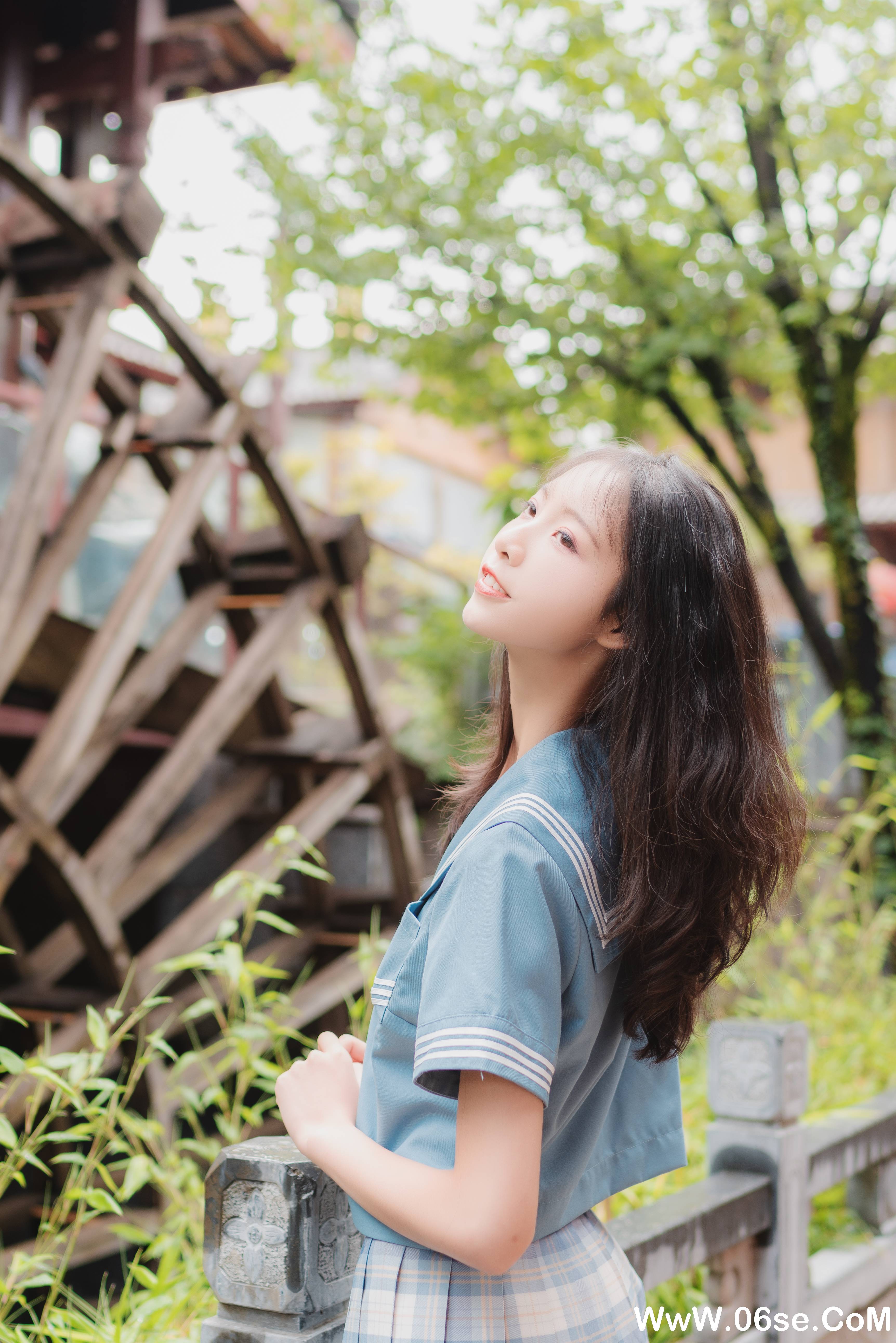 图片[25]-西瓜少女 NO.015 – 丽江写真JK户外[44P325M]-六色网