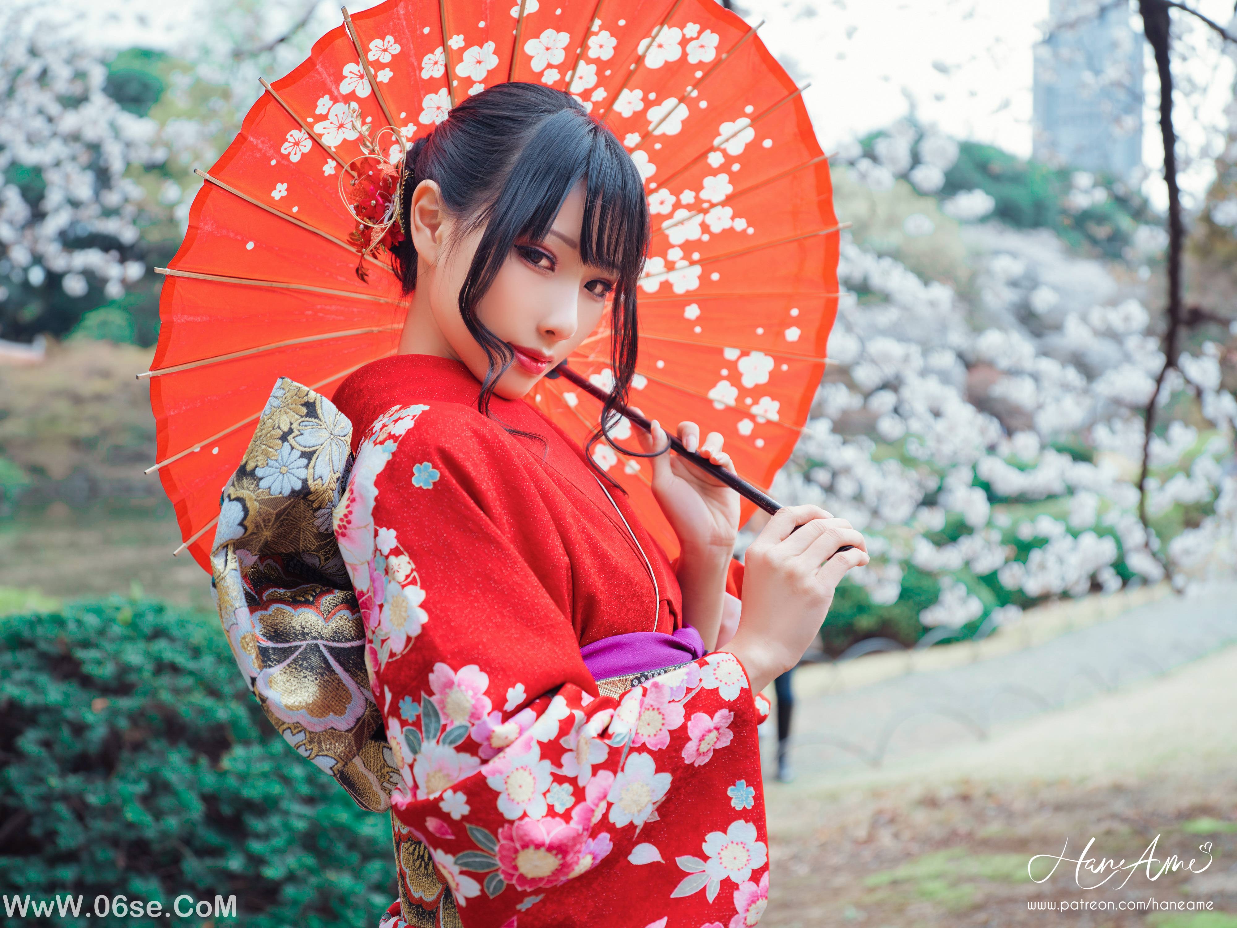 图片[23]-Hane Ame 雨波写真 NO.013 – 赤紅和服[38P736M]-六色网