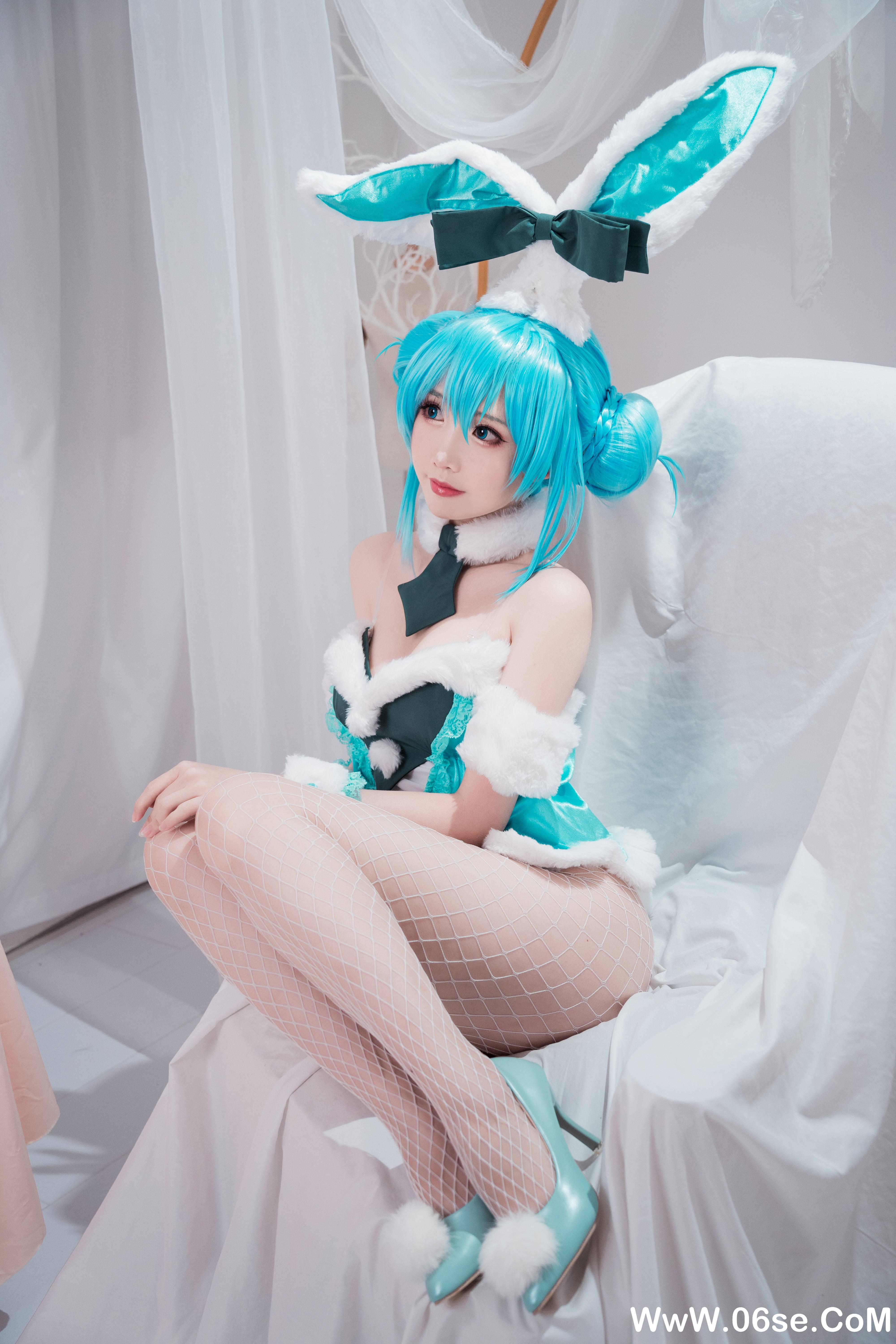 图片[7]-Coser面饼仙儿 – 初音兔女郎[17P139M]-六色网