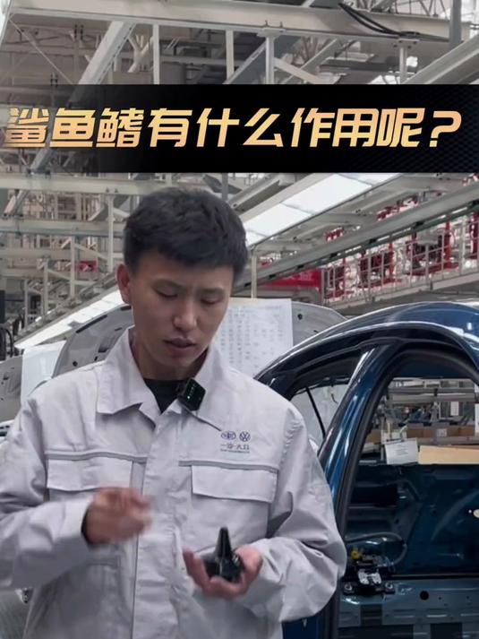 汽车鲨鱼鳍的作用居然这么多，最后一个你绝对想不到！#汽车鲨鱼鳍#