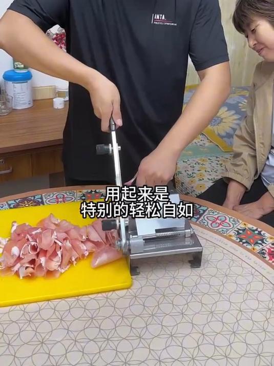 「新升级切片机」不锈钢切片机牛羊肉卷切片机切肉机肥牛刨肉机!