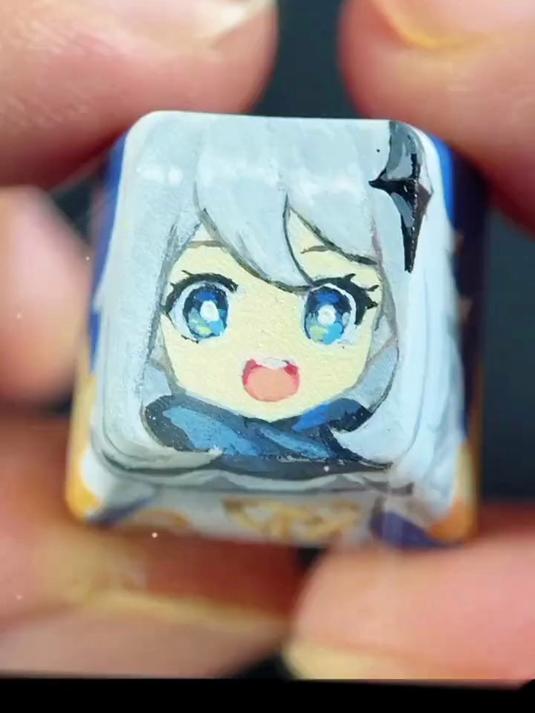 手绘 原神 派蒙 诶嘿诶嘿 哒哒哟