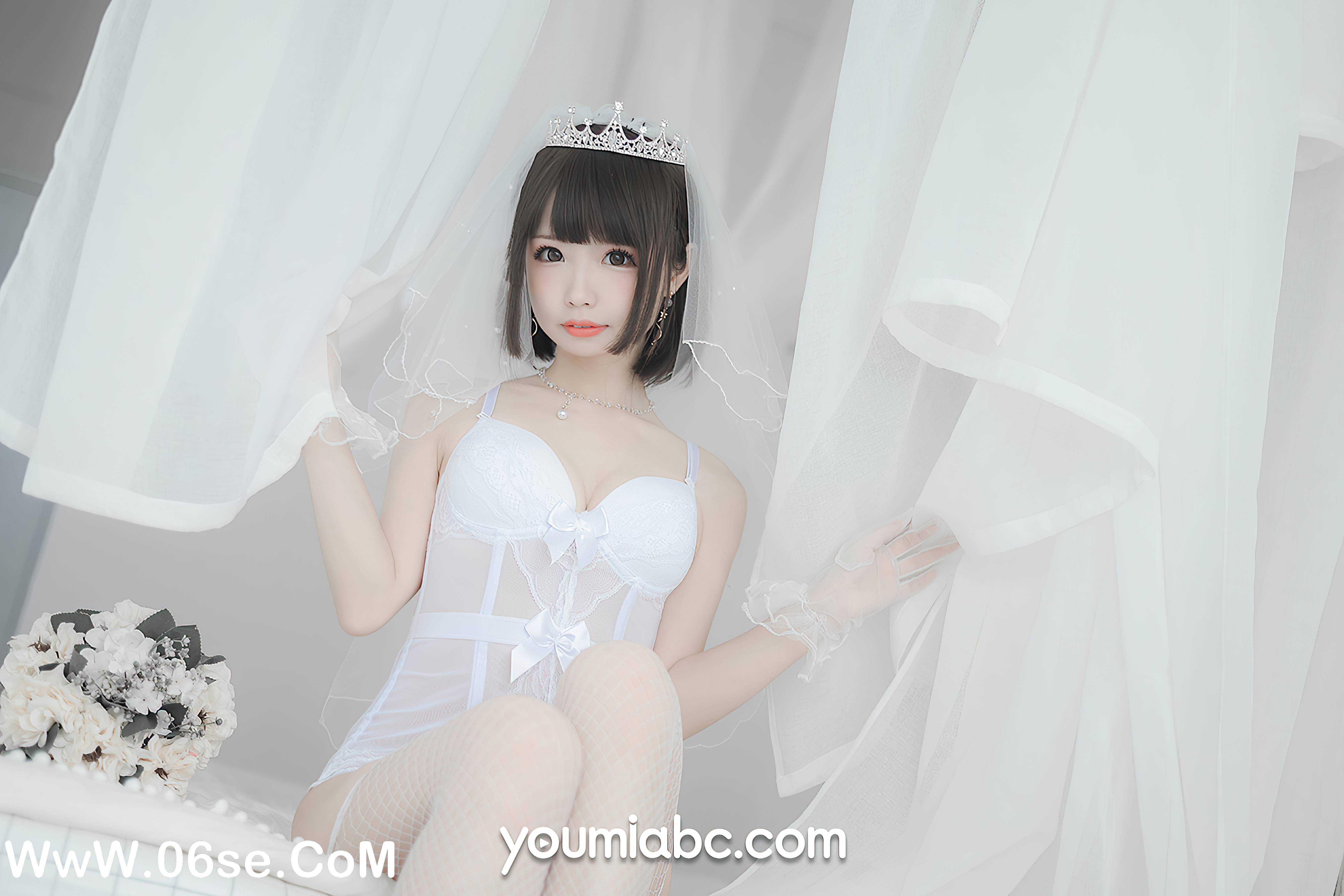 图片[39]-[YouMi尤蜜] 2020.11.10 白皙花嫁 甜椒妙妙mio[41+1P651M]-六色网