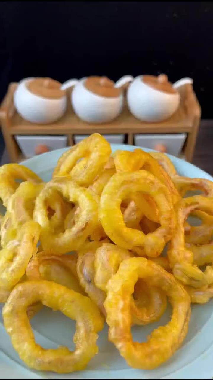 香酥鱿鱼圈做法