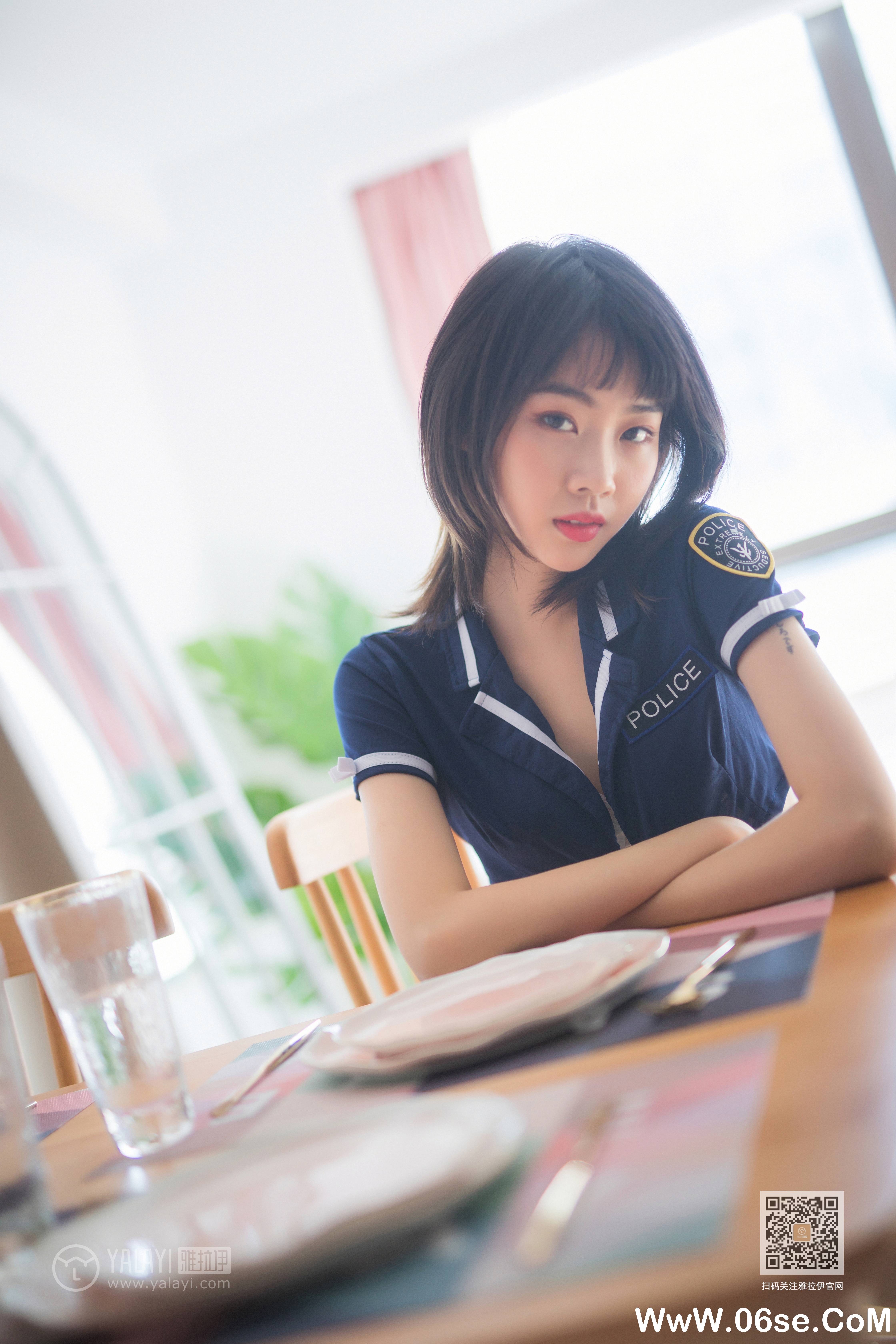 图片[17]-[YALAYI雅拉伊] 2020.02.14 NO.544 粉粉《雷霆警花》[44P+1P634M]-六色网