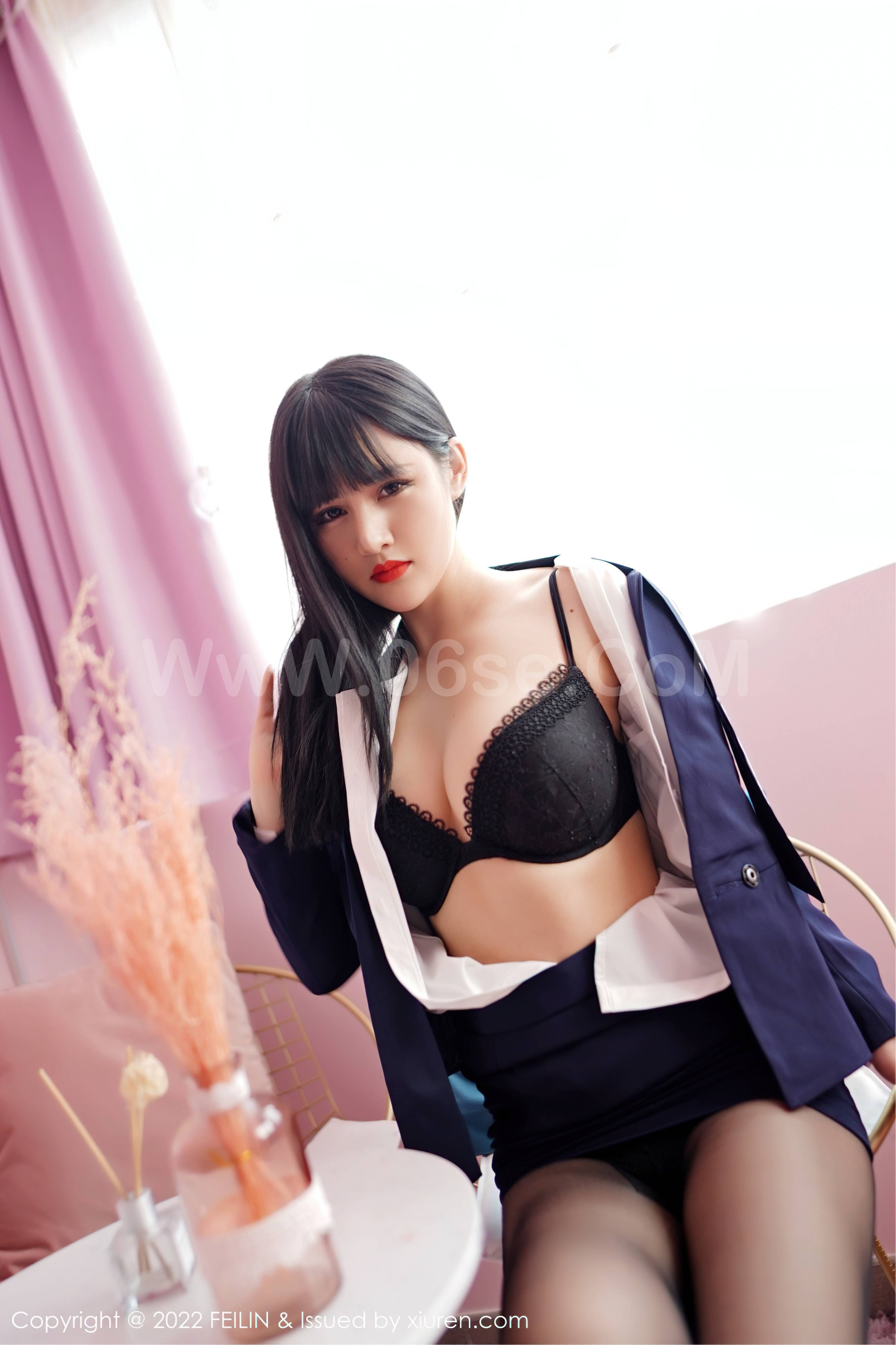 图片[24]-[FEILIN嗲囡囡] 2022.03.08 Vol.432 诗诗kiki[86P]-六色网