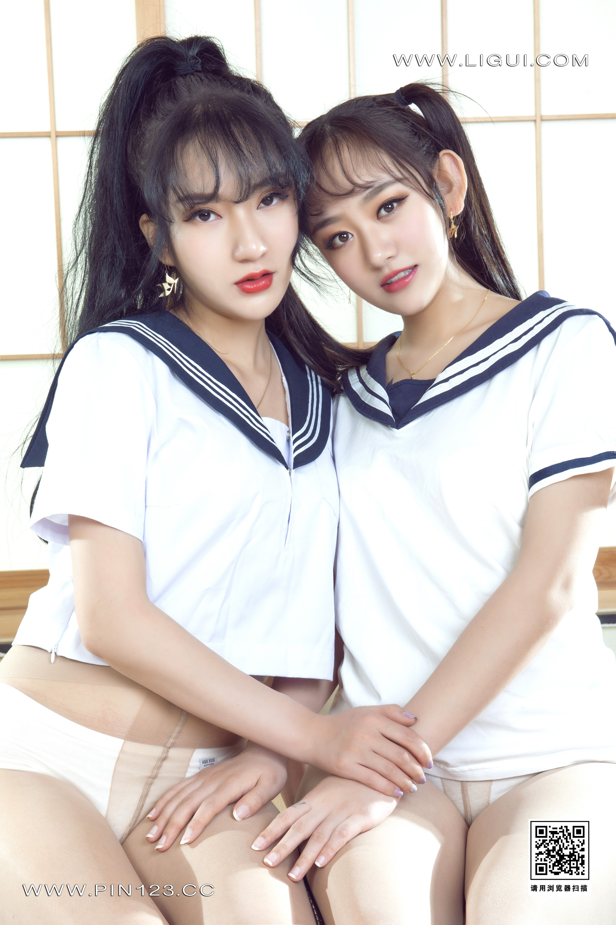 图片[18]-[Ligui丽柜] 2023.01.06 《双生花》  花季岁月 小熊＆汐汐-六色网