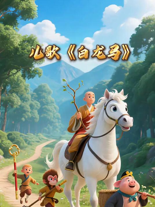 经典儿歌《白龙马》