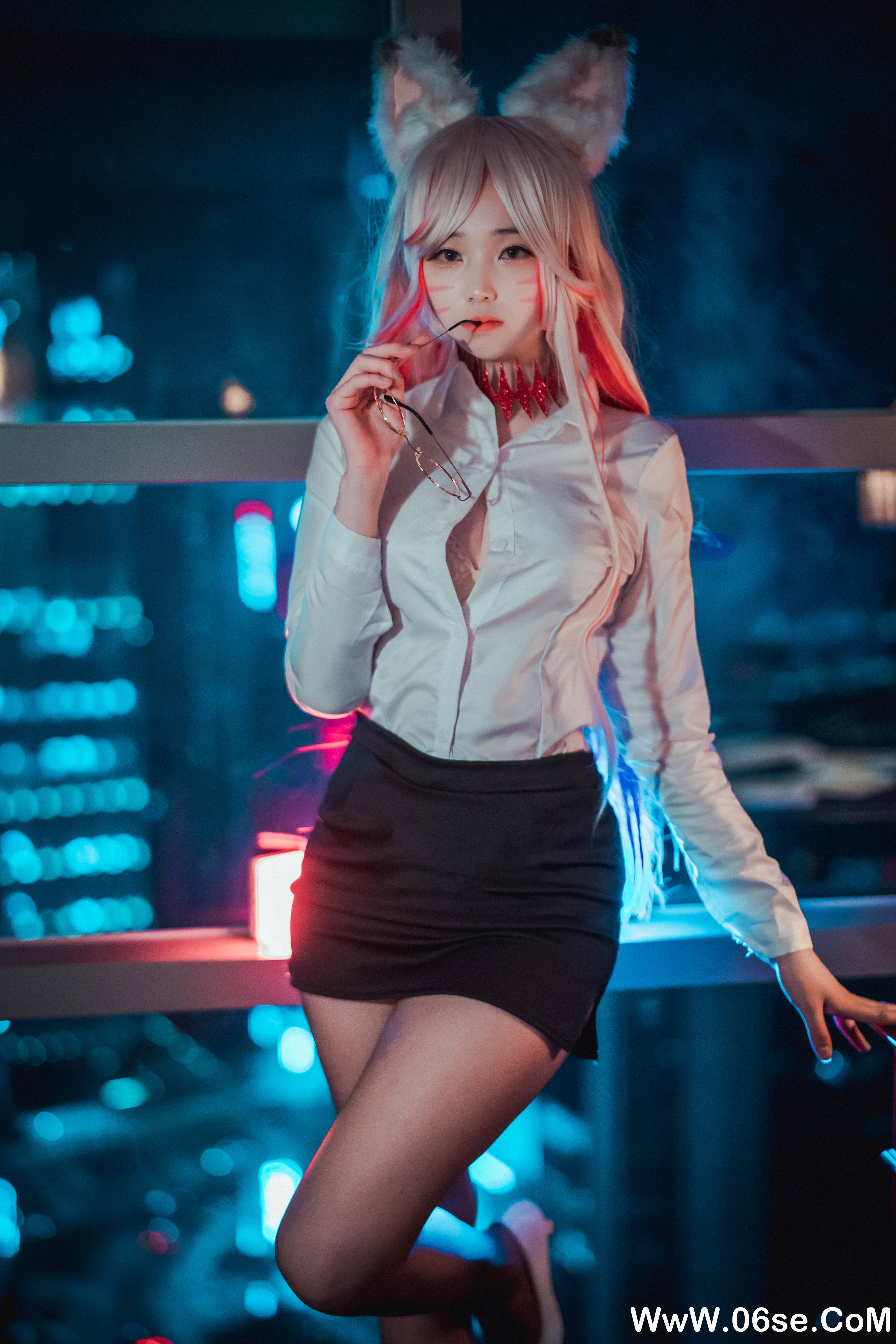 图片[54]-DJAWA – NO.023 Kumiho in the Office [58P728M]-六色网