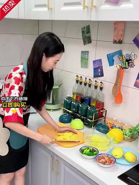家用土豆丝神器!多功能切菜器快速切丝不费力
