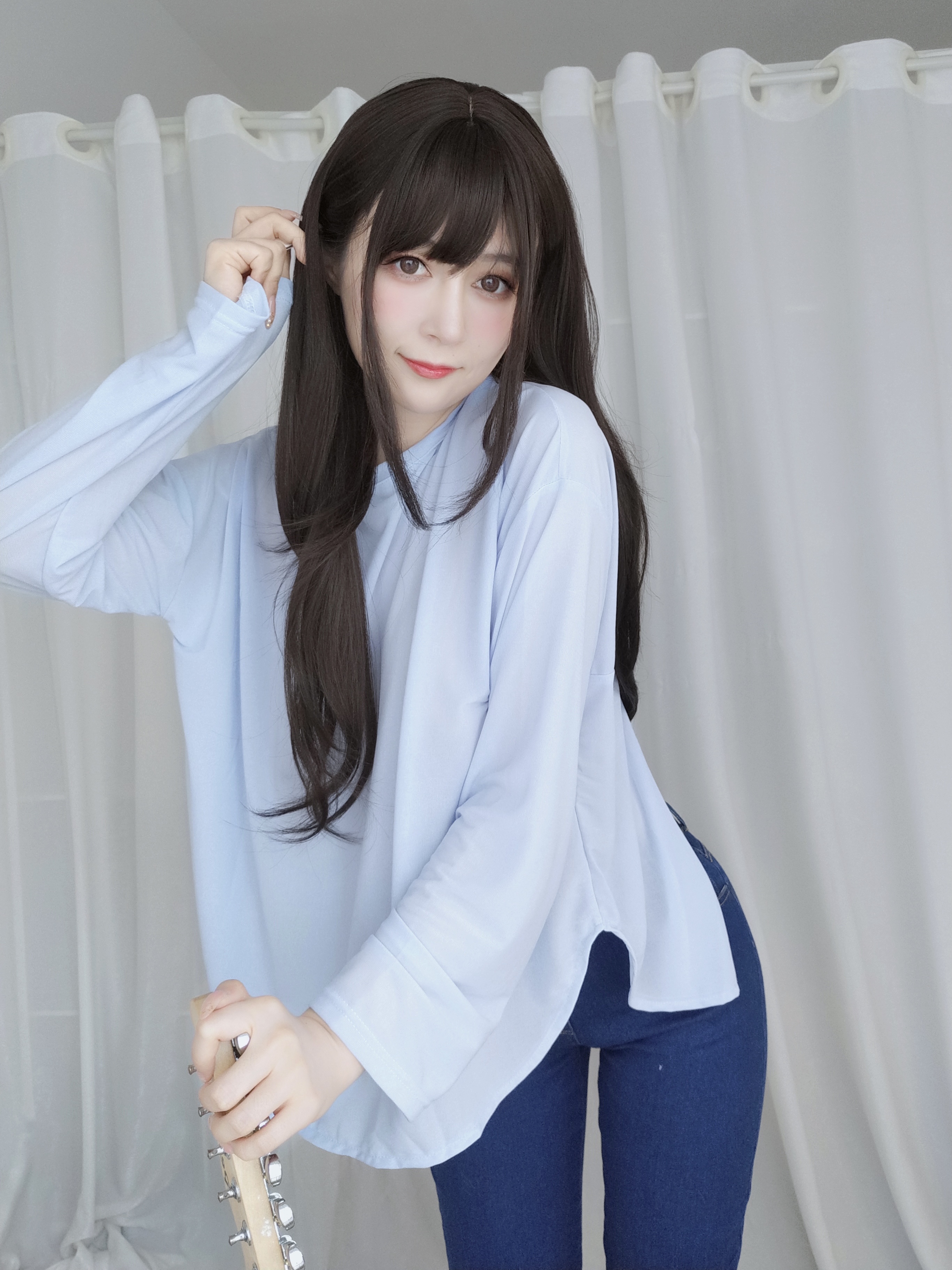 图片[3]-Coser小姐姐白银 NO.140 — ギターの妹 [34P+1V162M]-六色网