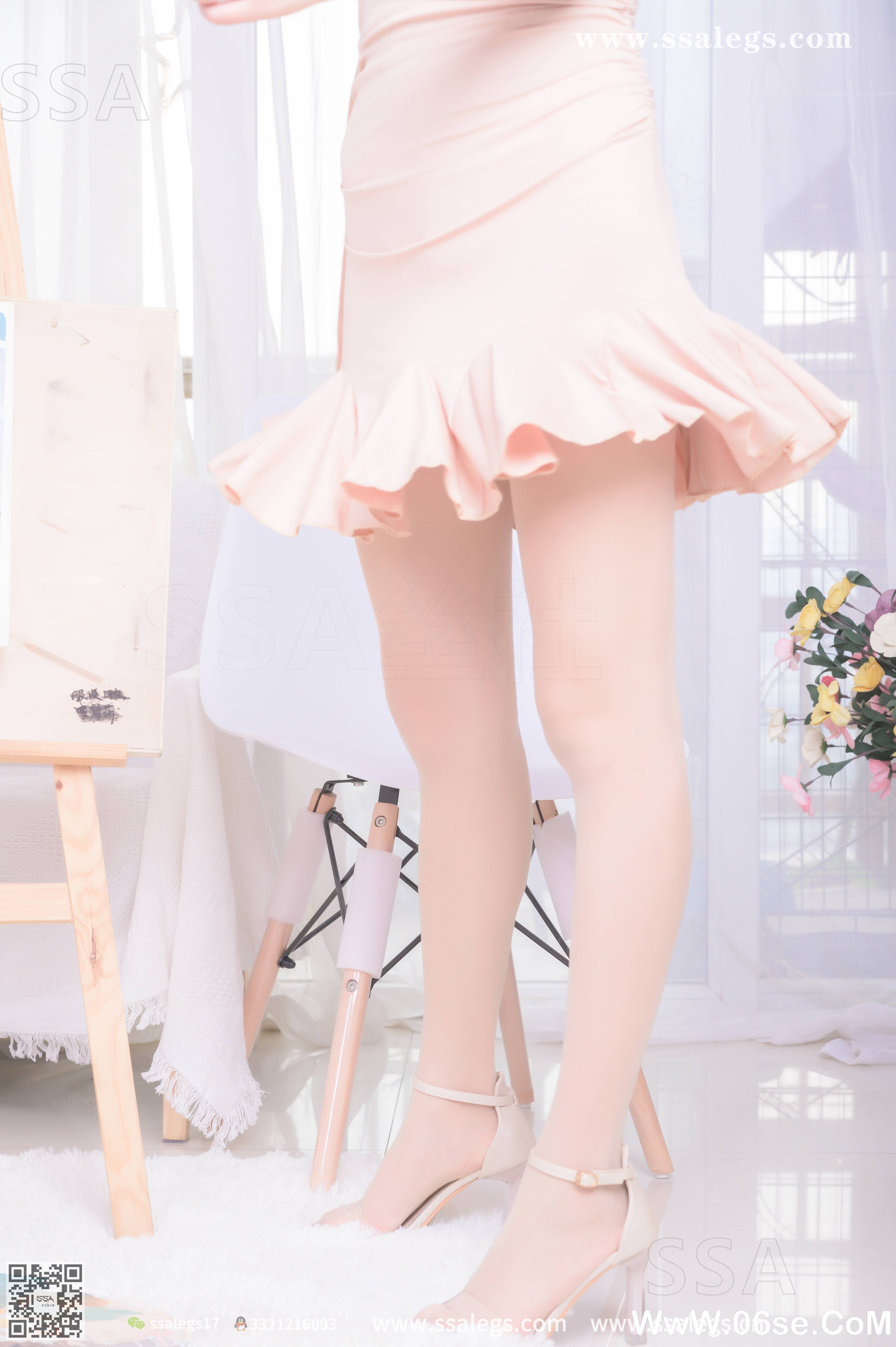 图片[49]-[SSA丝社] NO.340 素素画师少女的透明高跟鞋肉丝袜(上)[153P1.43G]-六色网