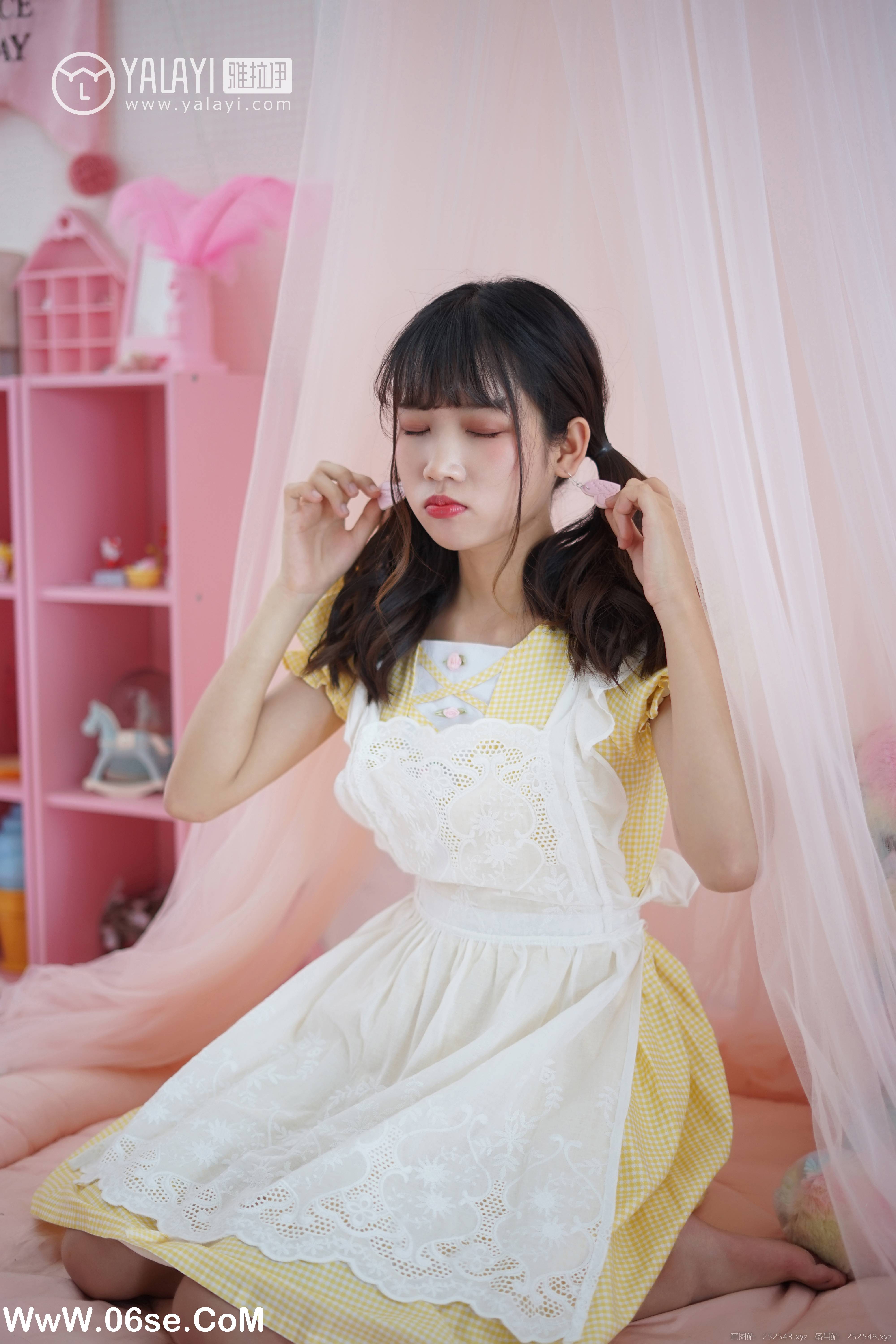 图片[6]-[YALAYI雅拉伊] NO.076 可爱女仆 公主小兔子-六色网