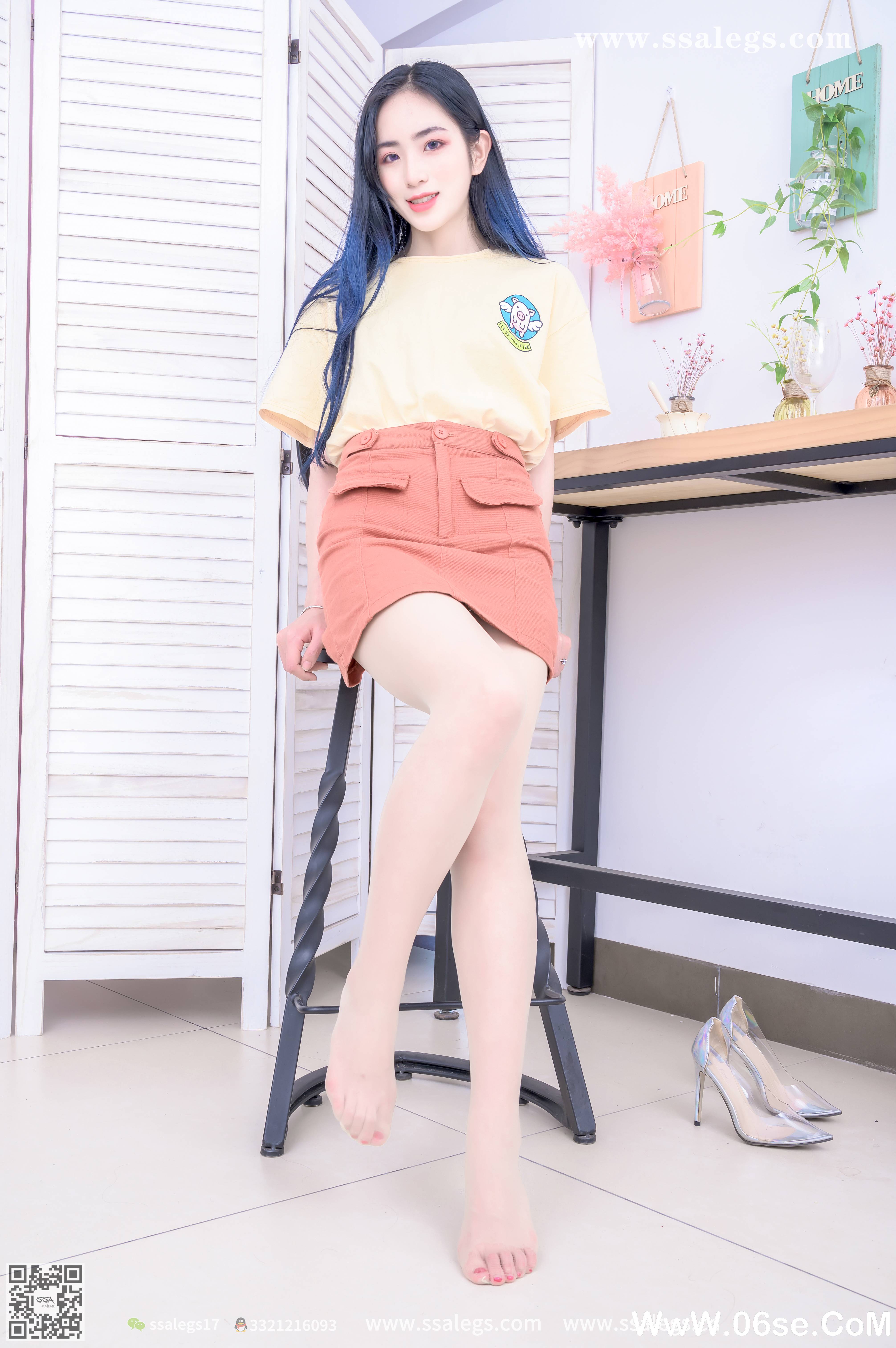 图片[115]-[SSA丝社] NO.355 茵茵第一次见面请多多关照[137P1.13G]-六色网