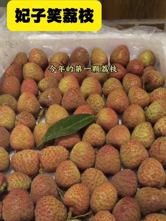 水果界的宝藏,妃子笑荔枝果肉脆嫩,香甜味道超诱人