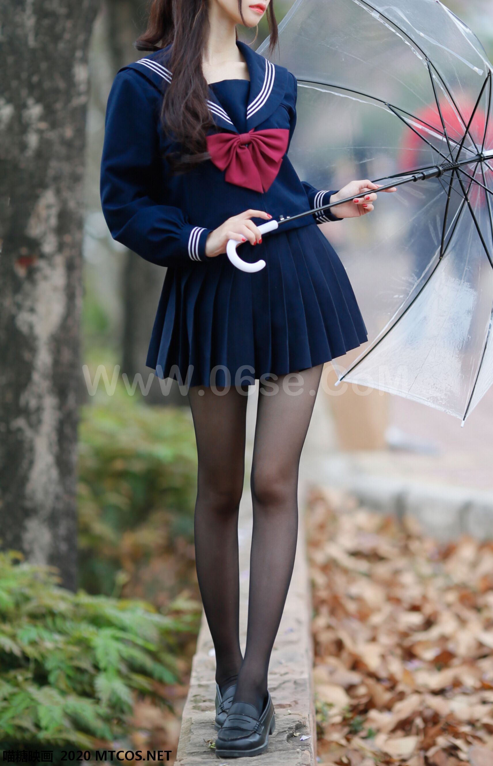 图片[17]-[MTCos] 喵糖映画 Vol.098 渡边爻爻爻子 JK制服少女-六色网