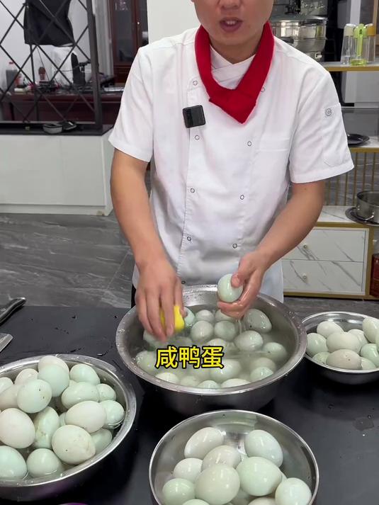 咸鸭蛋腌制详细教程 #爱美食爱生活##咸鸭蛋#