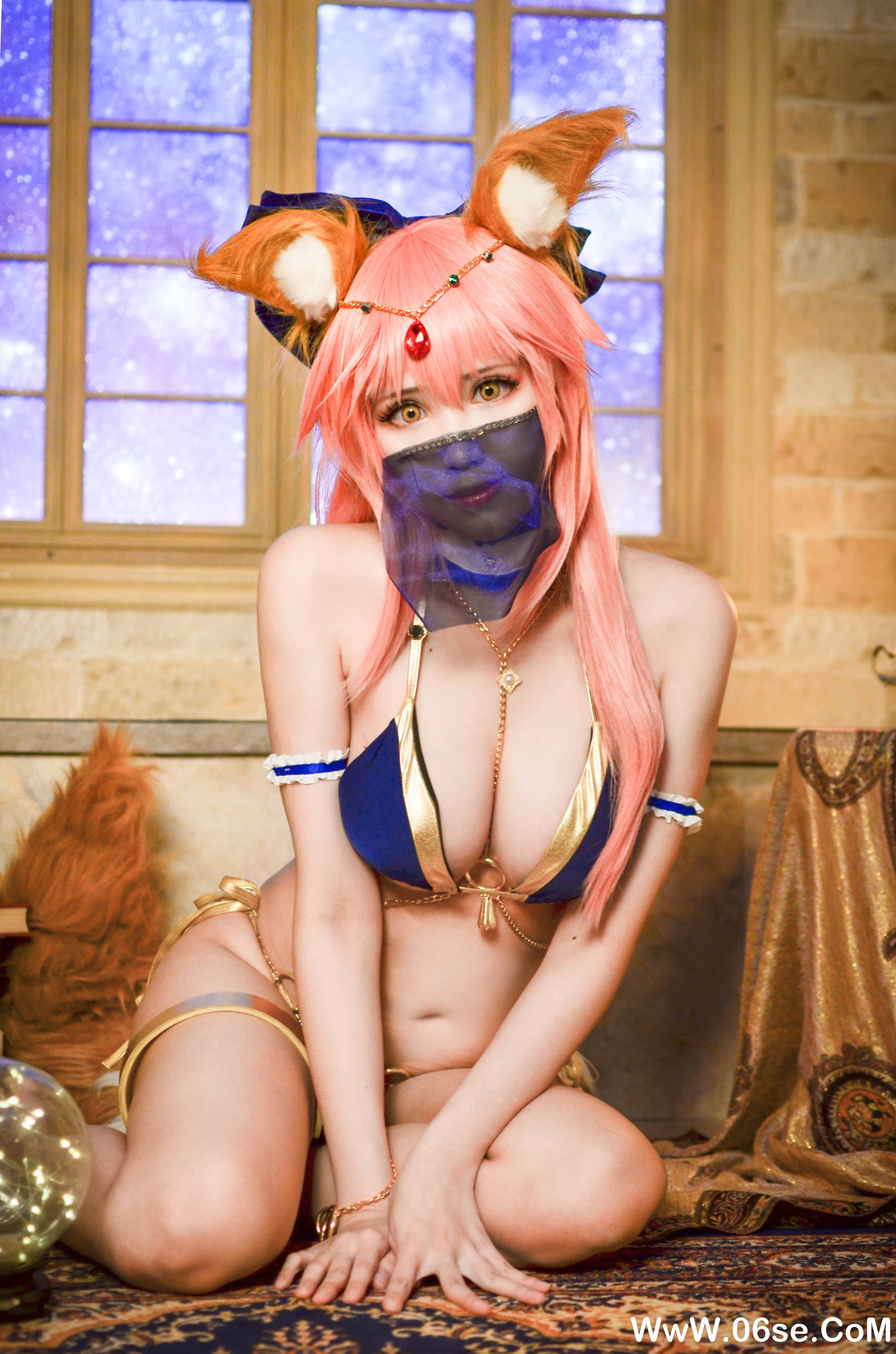 图片[12]-Coser萱-KaYa NO.081 – 玉藻前 舞娘Ver[20P102M]-六色网