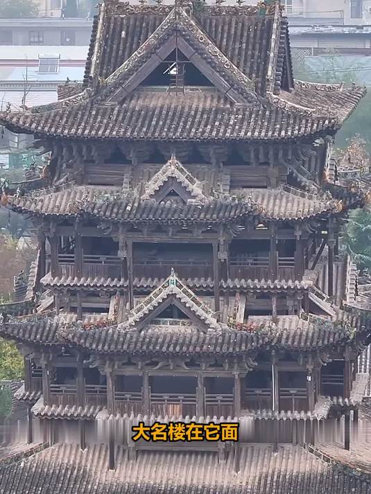 ##这夏就出发##中国古建筑的巅峰之作，千年榫卯结构，连四大名楼都自愧不如