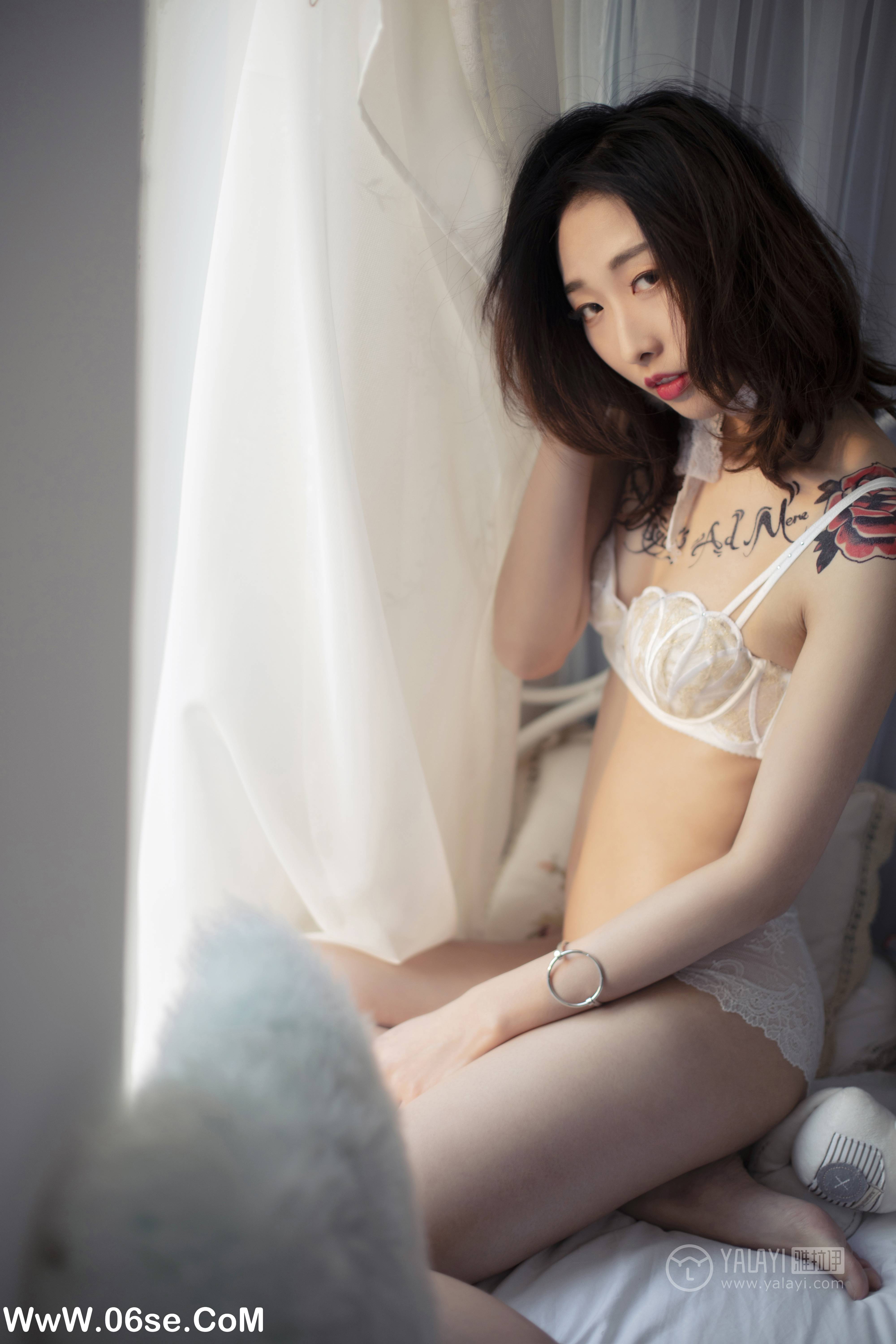 图片[21]-[YALAYI雅拉伊] No.188 蕾丝浅笑 佳佳-六色网