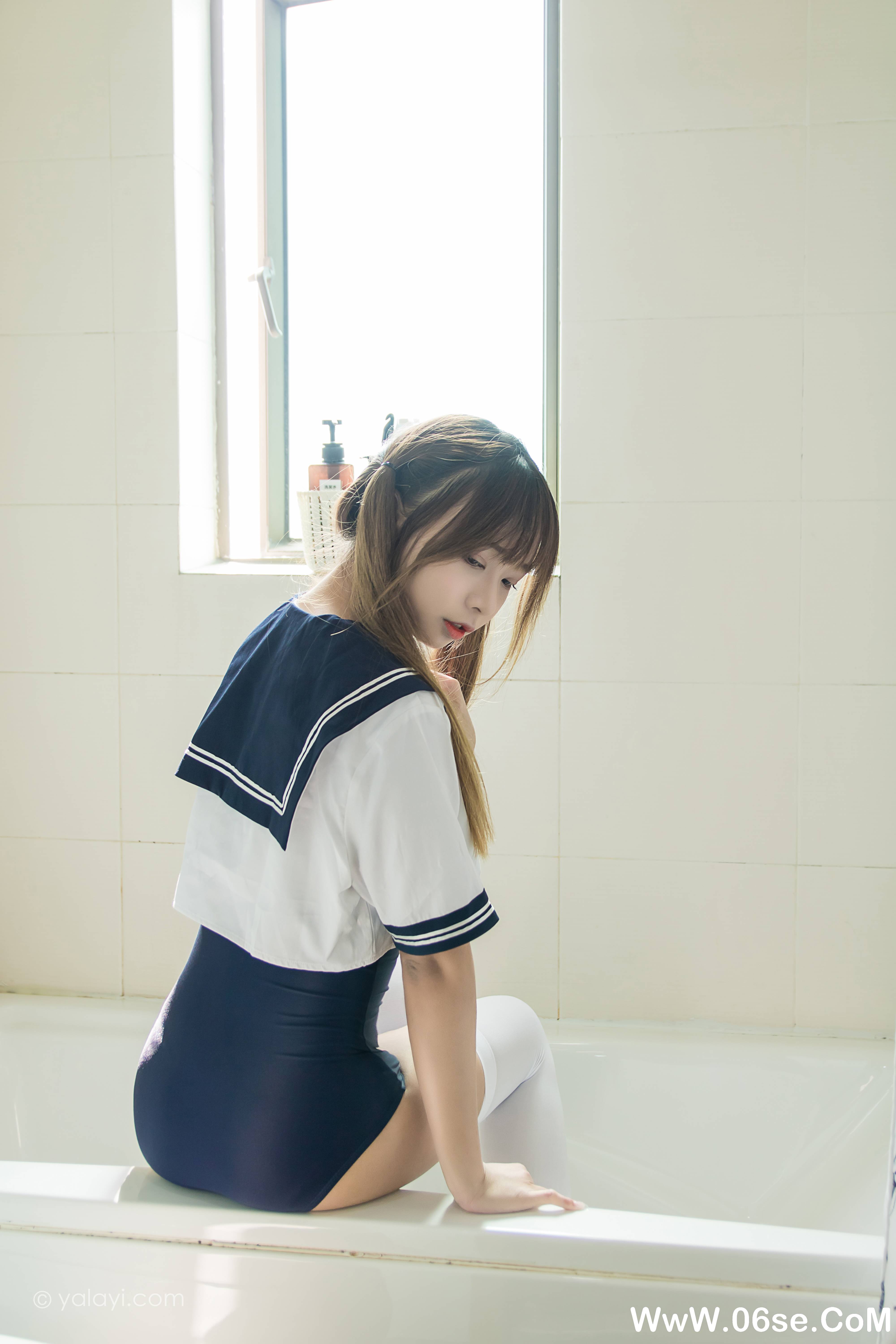 图片[34]-[YALAYI雅拉伊] 2020.08.01 NO.681 阿禾《少女的夏天》[48P+1P387M]-六色网