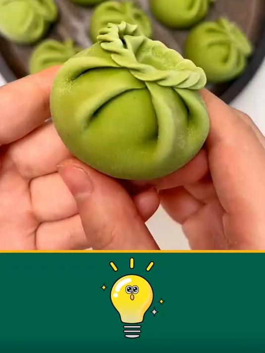 花样包子 学会快去试试吧