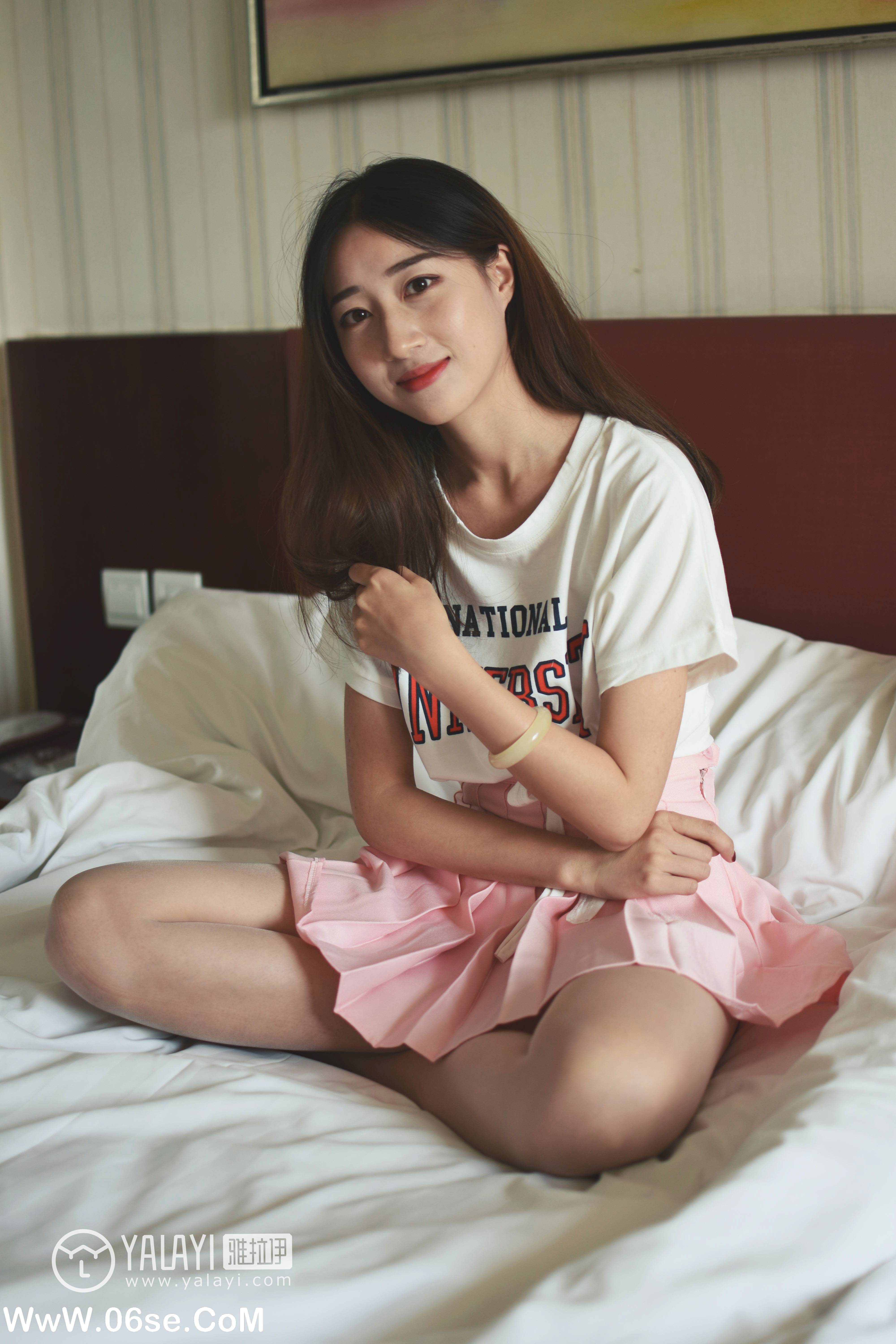 图片[19]-[YALAYI雅拉伊] NO.010 可爱啦啦队服 木晓雨-六色网