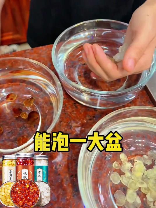 熬夜党救星！桃胶雪燕皂角米，滋养修复焕发神采！