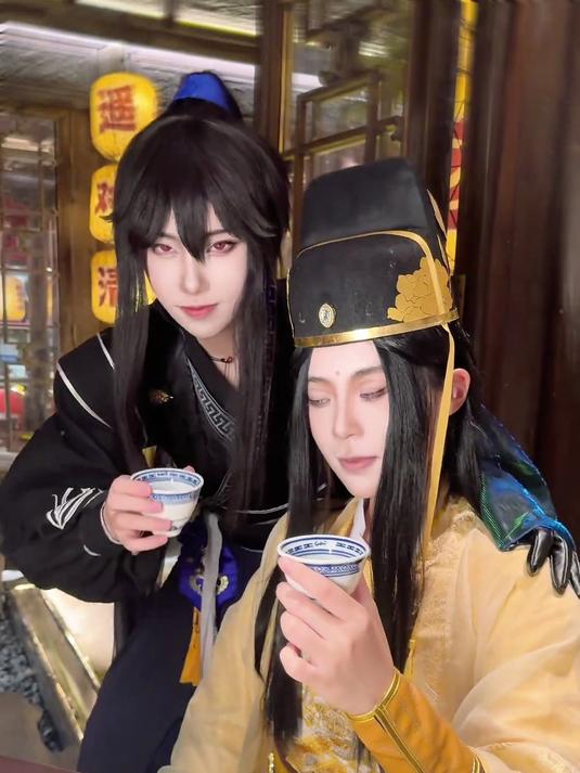 恶人组 合体#魔道祖师 #cos #薛洋#金光瑶