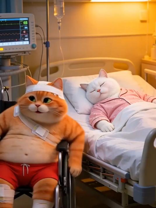 当你有个不正经的老公#橘猫#