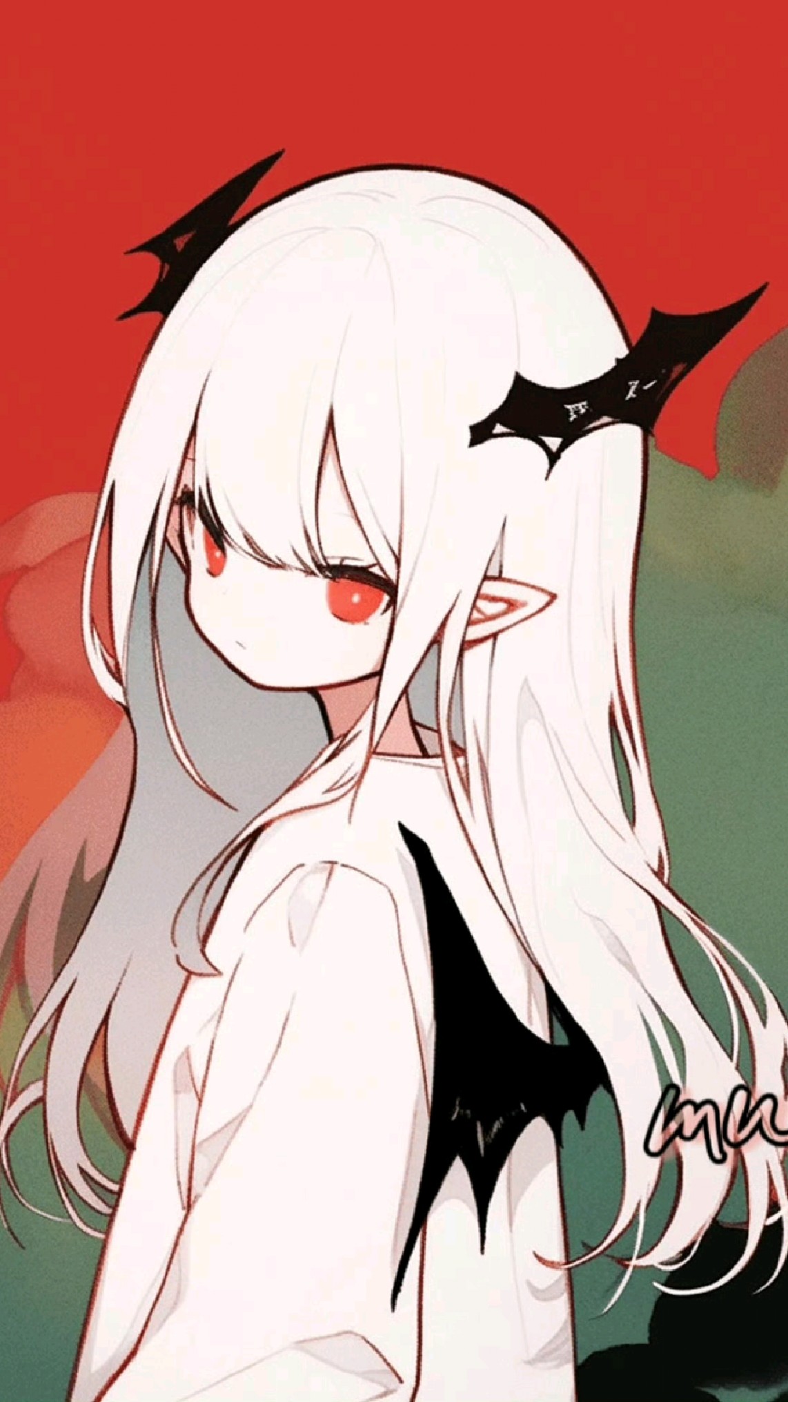【动漫头像】红眸小恶魔头像