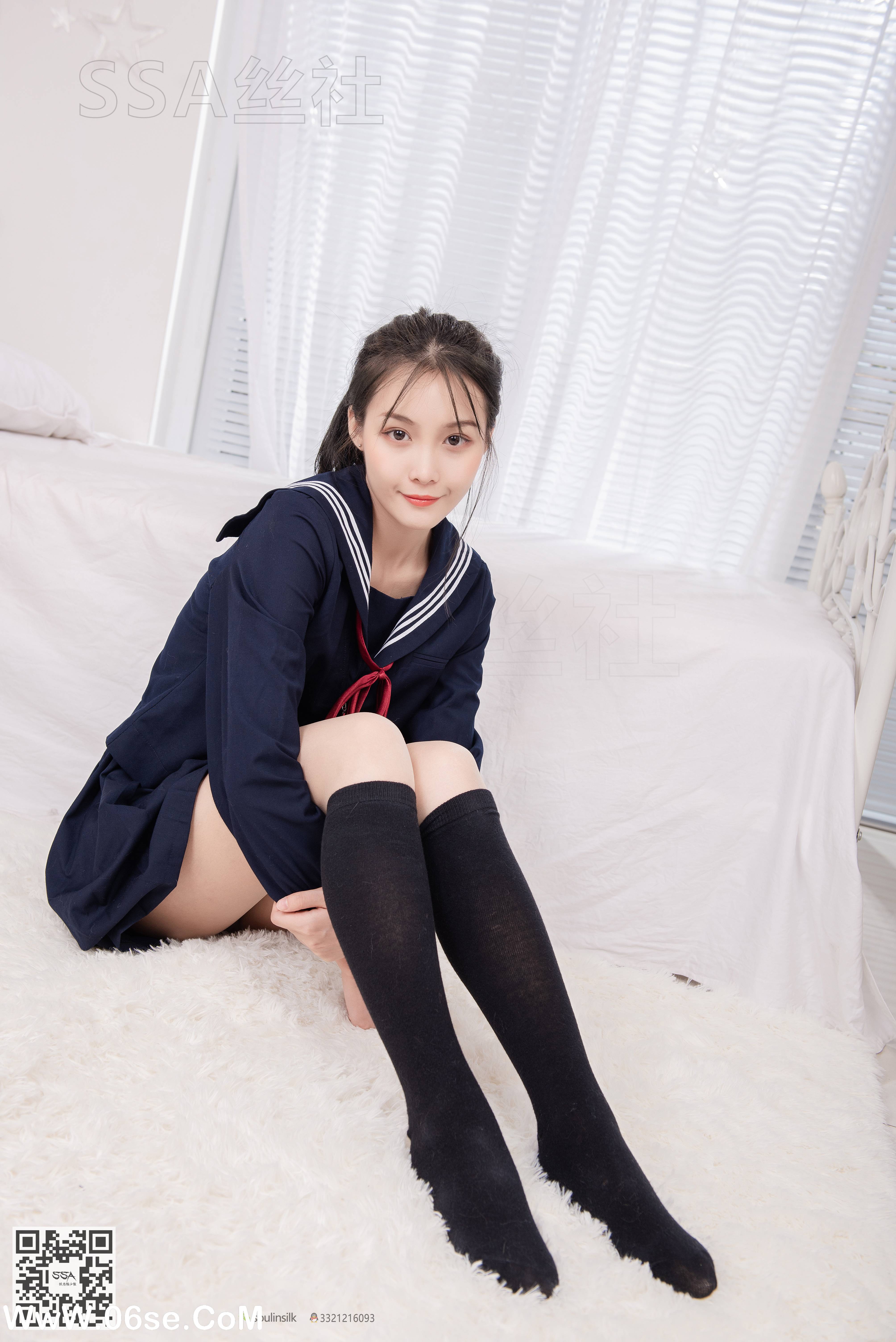 图片[63]-[SSA丝社] NO.142 丽萍 JK制服的穿搭示范[133P1.61G]-六色网