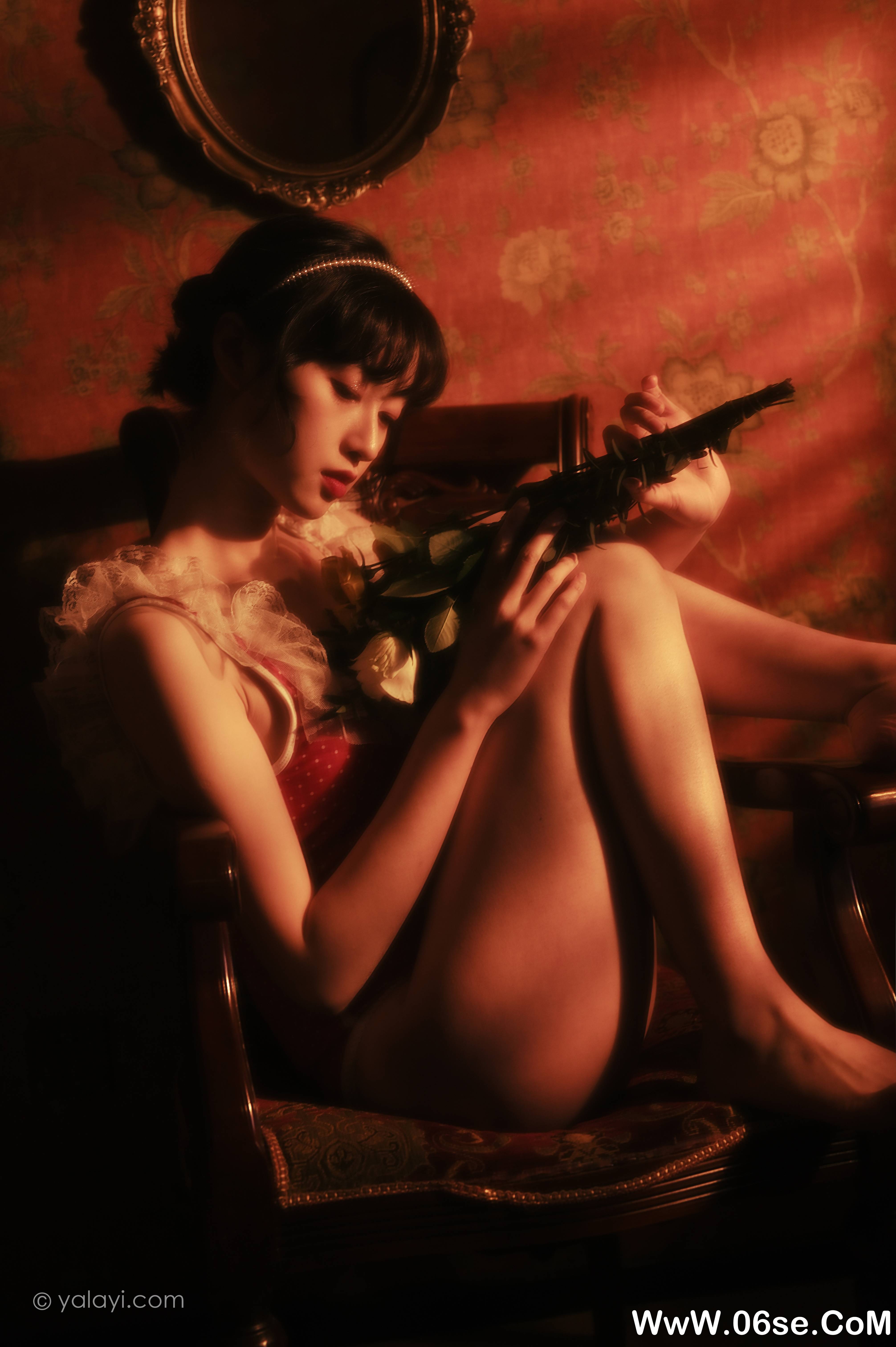 图片[40]-[YALAYI雅拉伊] 2021.04.16 NO.784 京京《红颜旧梦》[40P+1P576M]-六色网