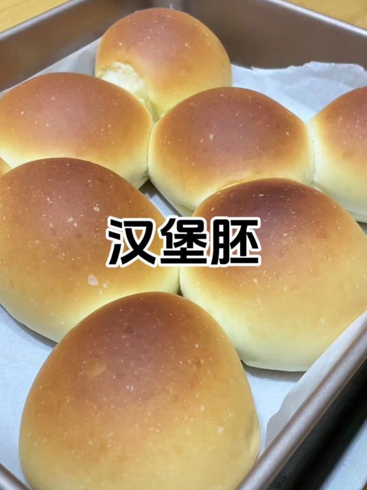 这个老面包配方真的好用,做出来的汉堡很软以后可以实现汉堡自由