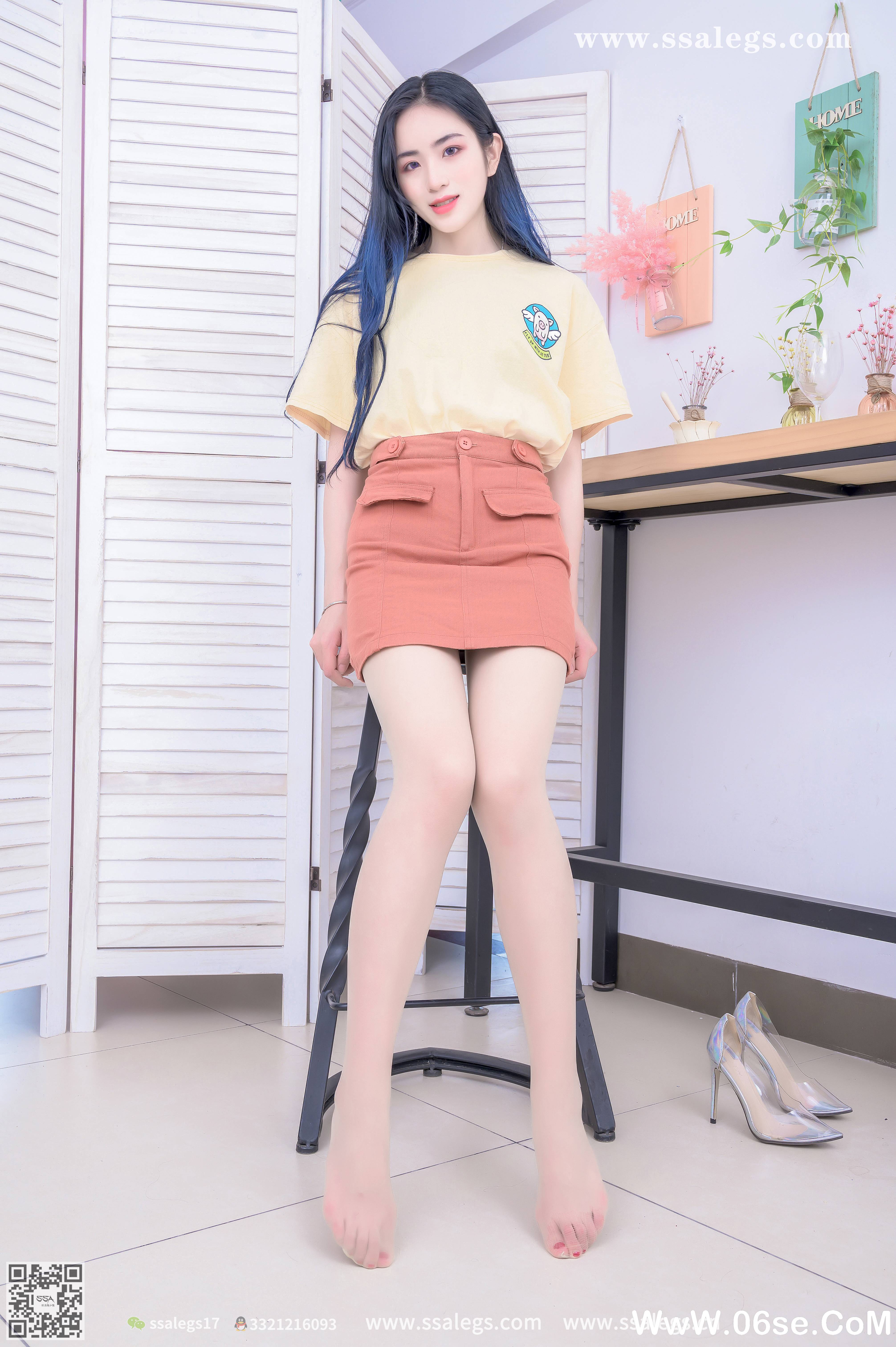 图片[113]-[SSA丝社] NO.355 茵茵第一次见面请多多关照[137P1.13G]-六色网