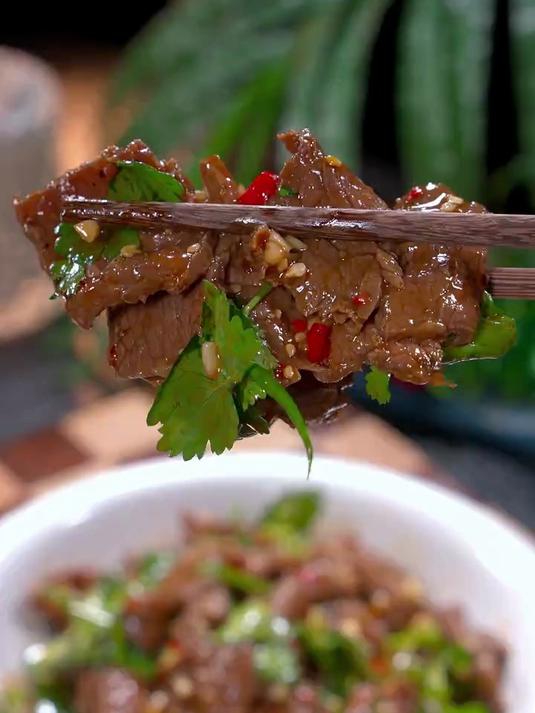 好吃又下饭的酸辣牛肉
