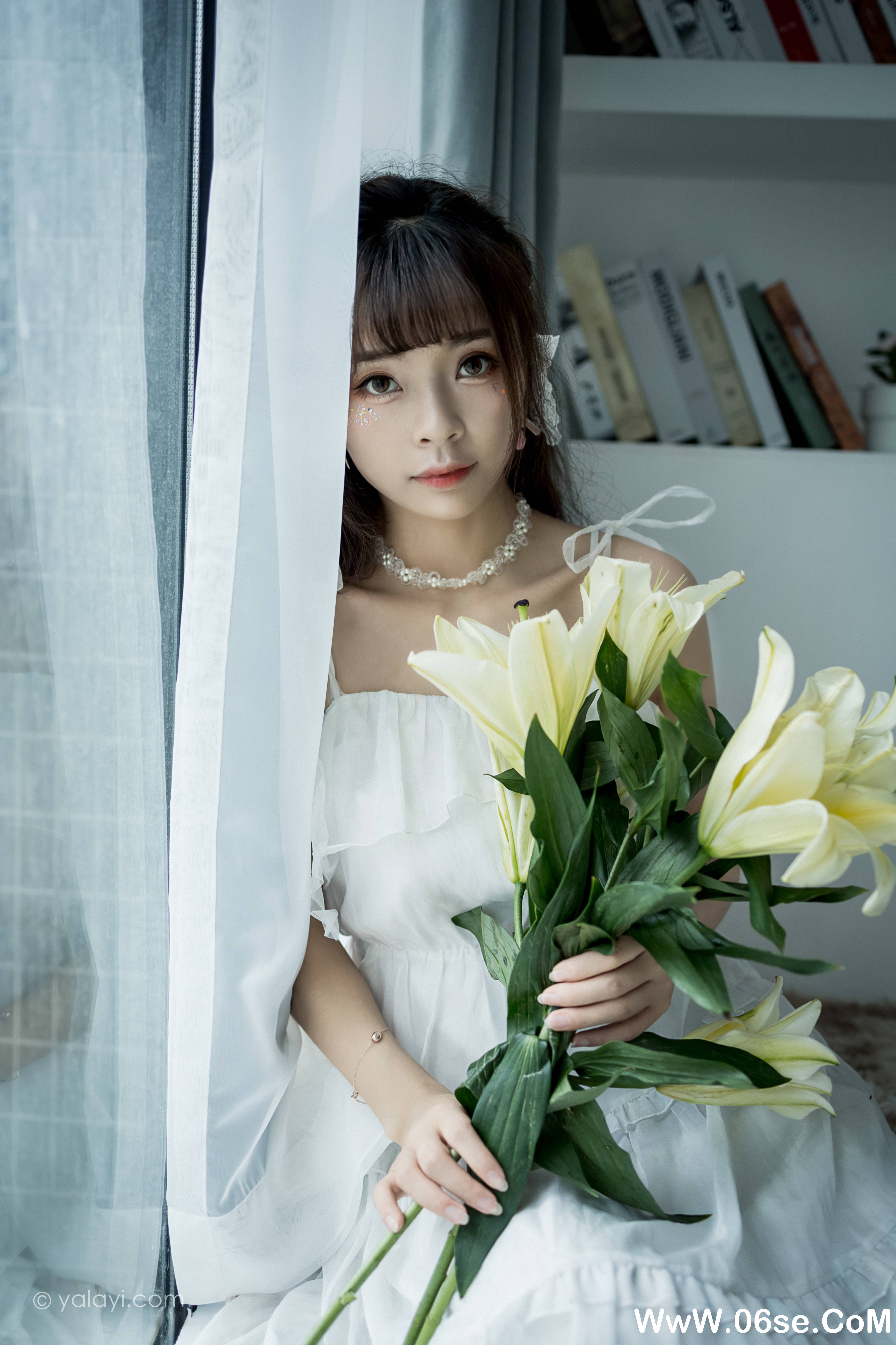 图片[38]-[YALAYI雅拉伊] 2021.07.19 NO.816 程小蝶《白色恋人》[40+1P436M]-六色网