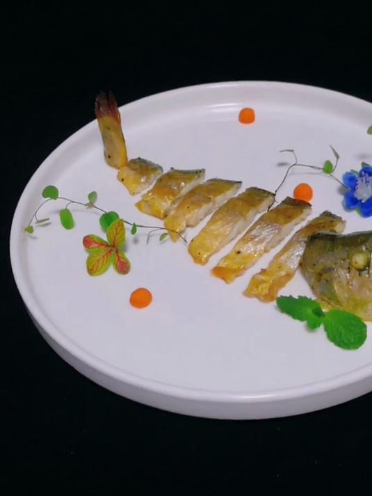 招牌冷菜 酱烤黄花鱼