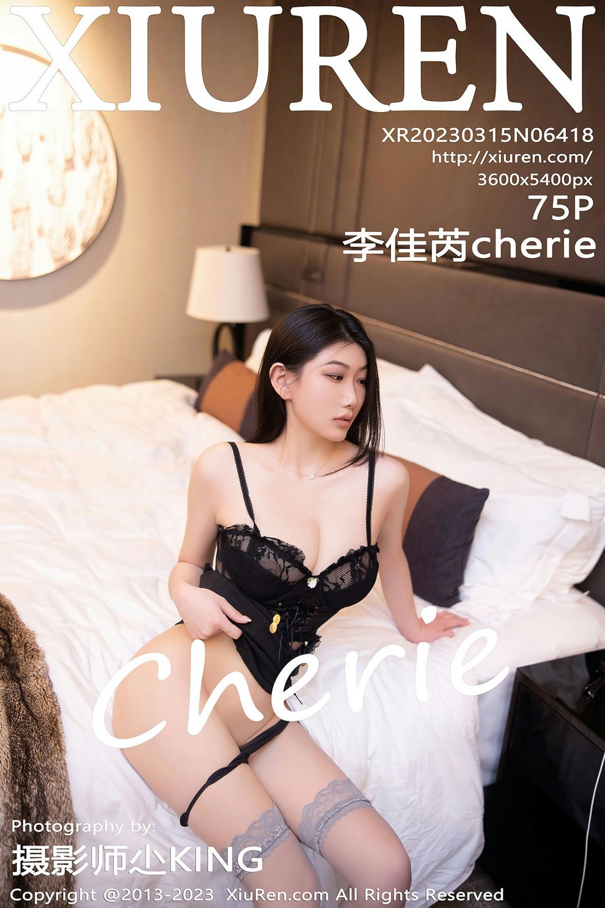 【XiuRen秀人網】2023.03.15 Vol.6418 李佳芮Cherie【75P】-六色网-六色网