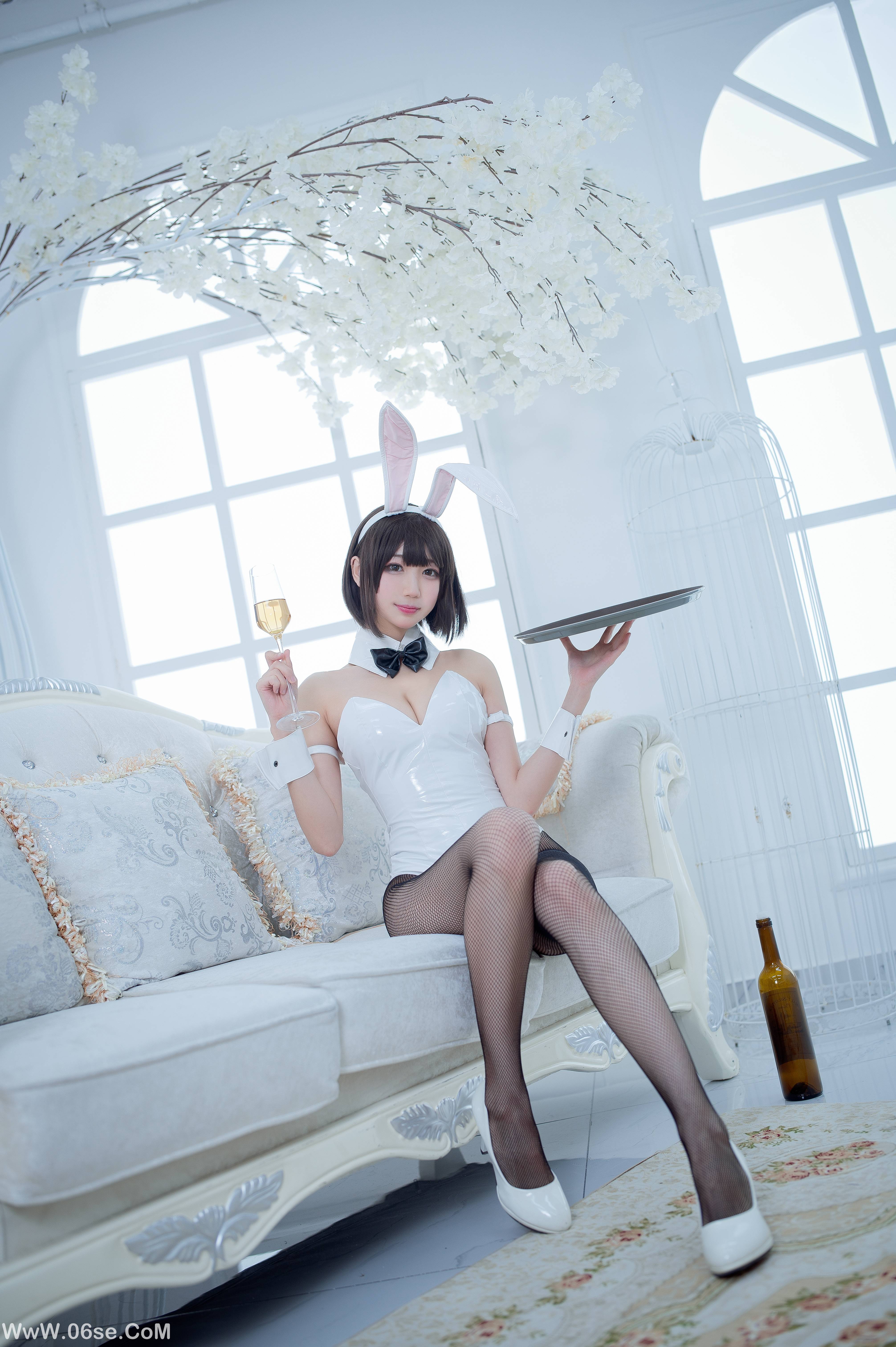 图片[2]-周叽是可爱兔兔 NO.023 加藤惠兔女郎[32P346M]-六色网