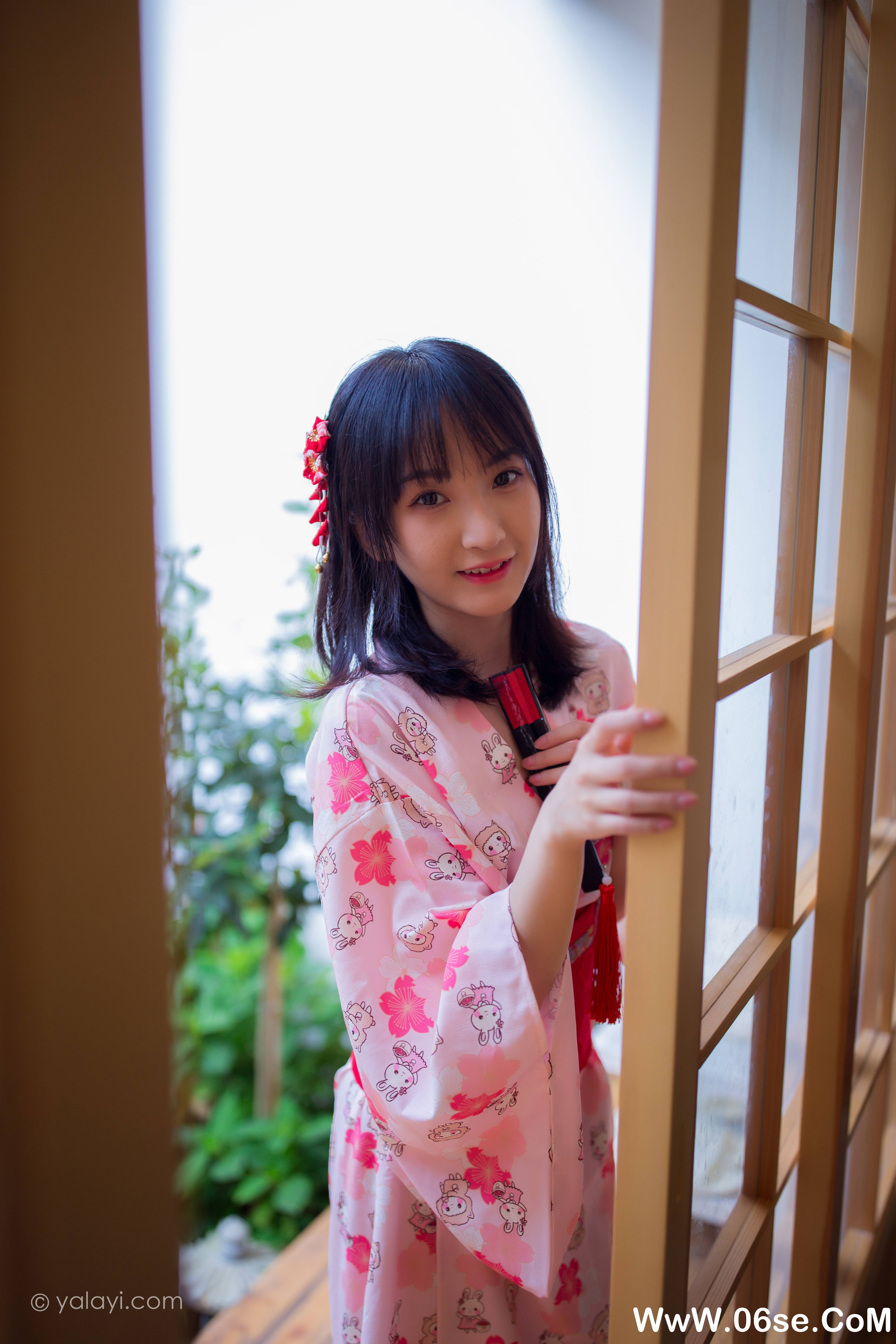 图片[9]-[YALAYI雅拉伊] 2020.09.24 NO.706  落落《樱花精灵》[40P+1P336M]-六色网