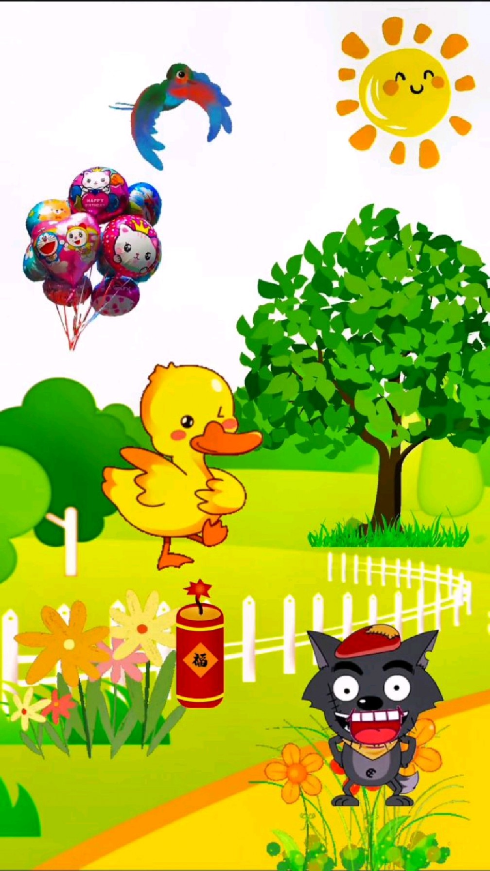 小鸭变成了烤鸭