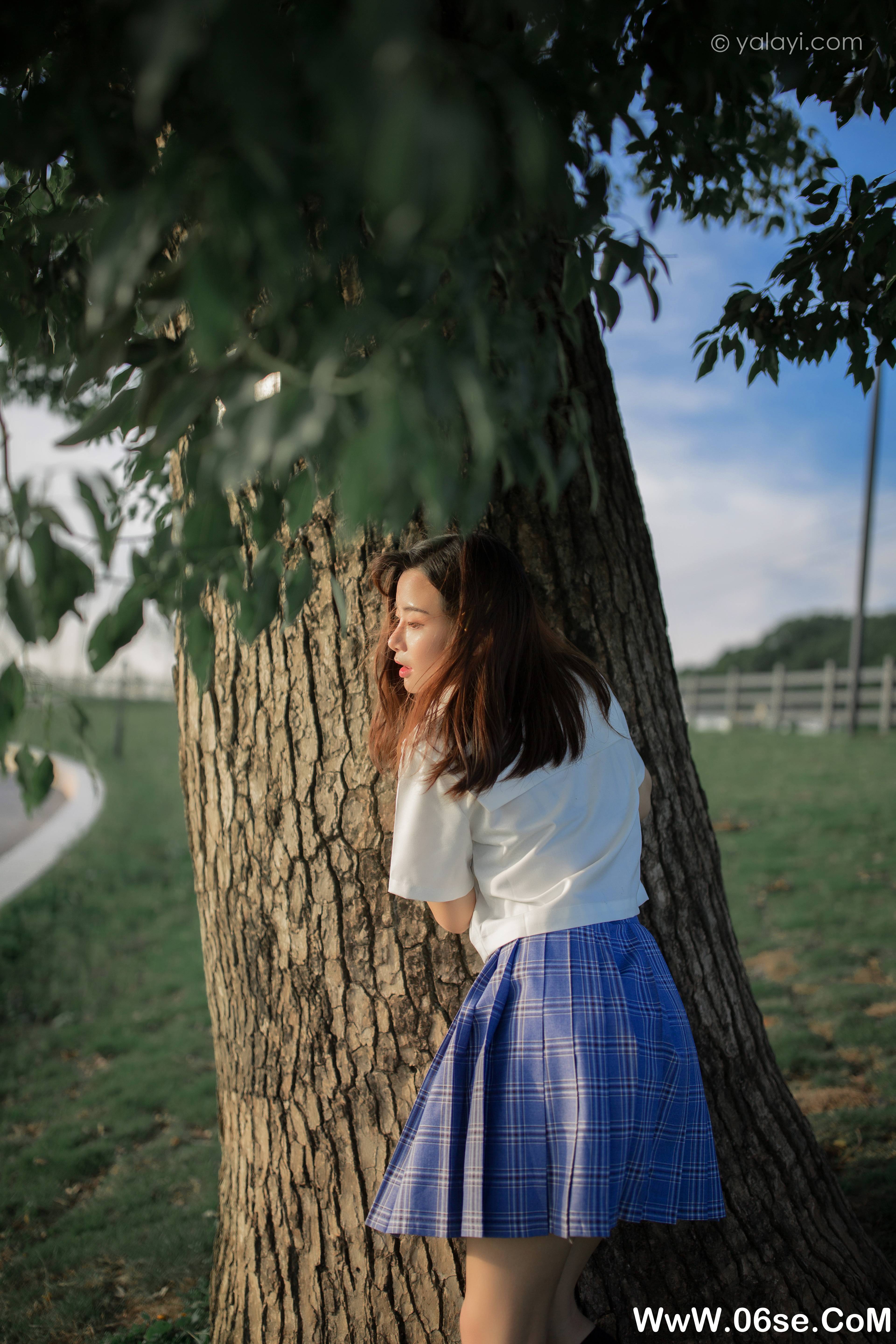 图片[22]-[YALAYI雅拉伊] 2020.07.28 NO.677 枝娅《青春在河畔奔走》[41P+1P671M]-六色网